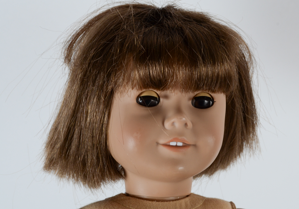 Group of Dolls including American Girl and Palm Tree Swing