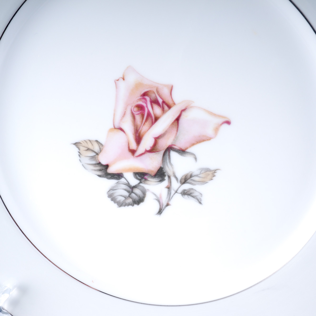 Halsey "Damask Rose" Japanese China Dinner Service