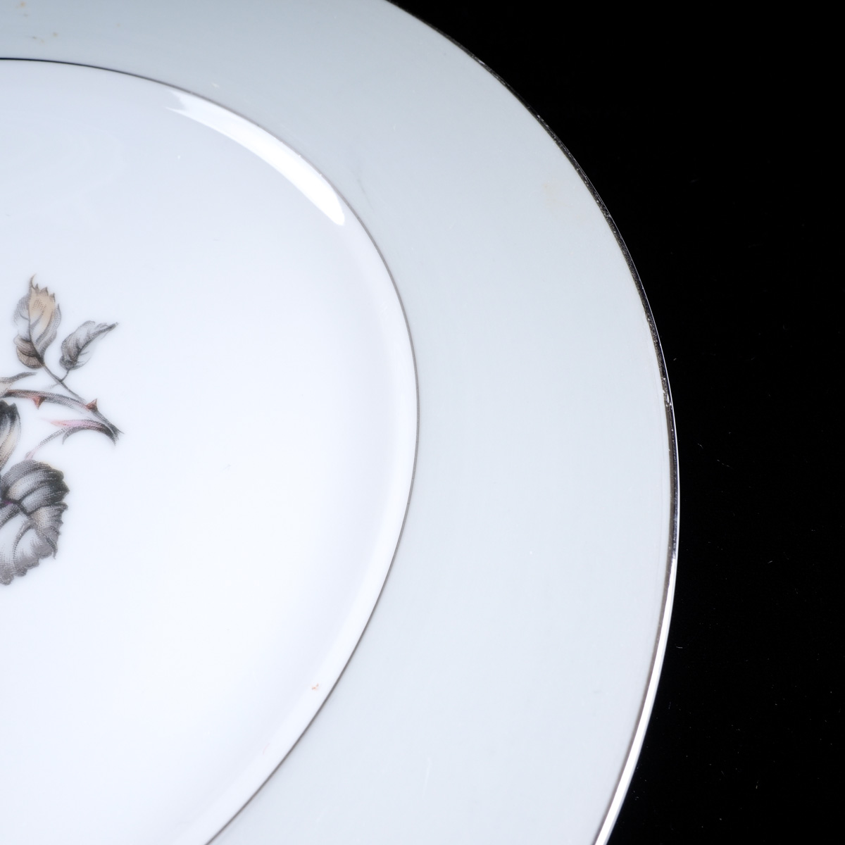 Halsey "Damask Rose" Japanese China Dinner Service