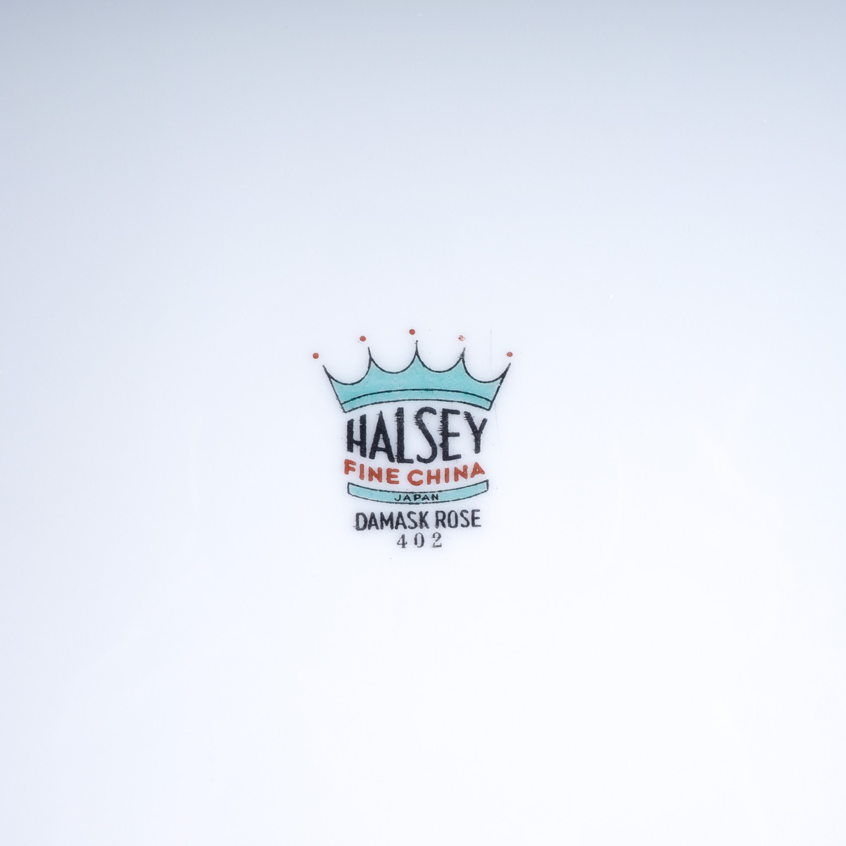 Halsey "Damask Rose" Japanese China Dinner Service