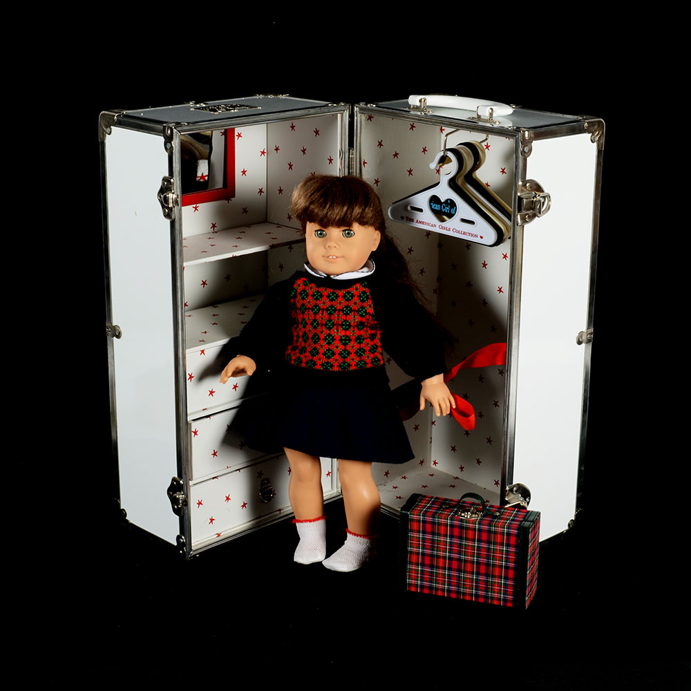 "Molly" American Girl Doll with Travel Trunk