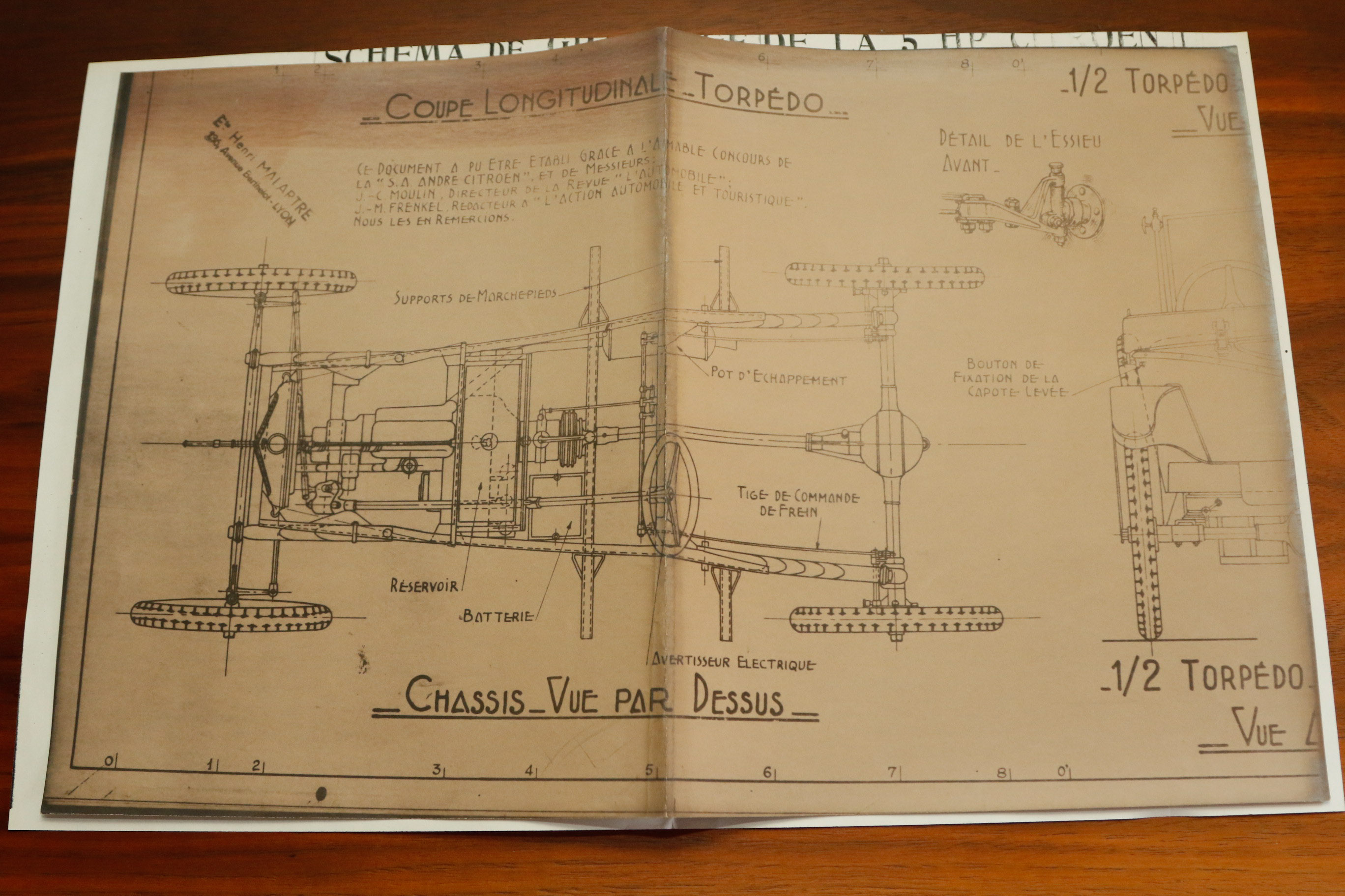 1922 Citroën 5-CV Torpedo Cabriolet