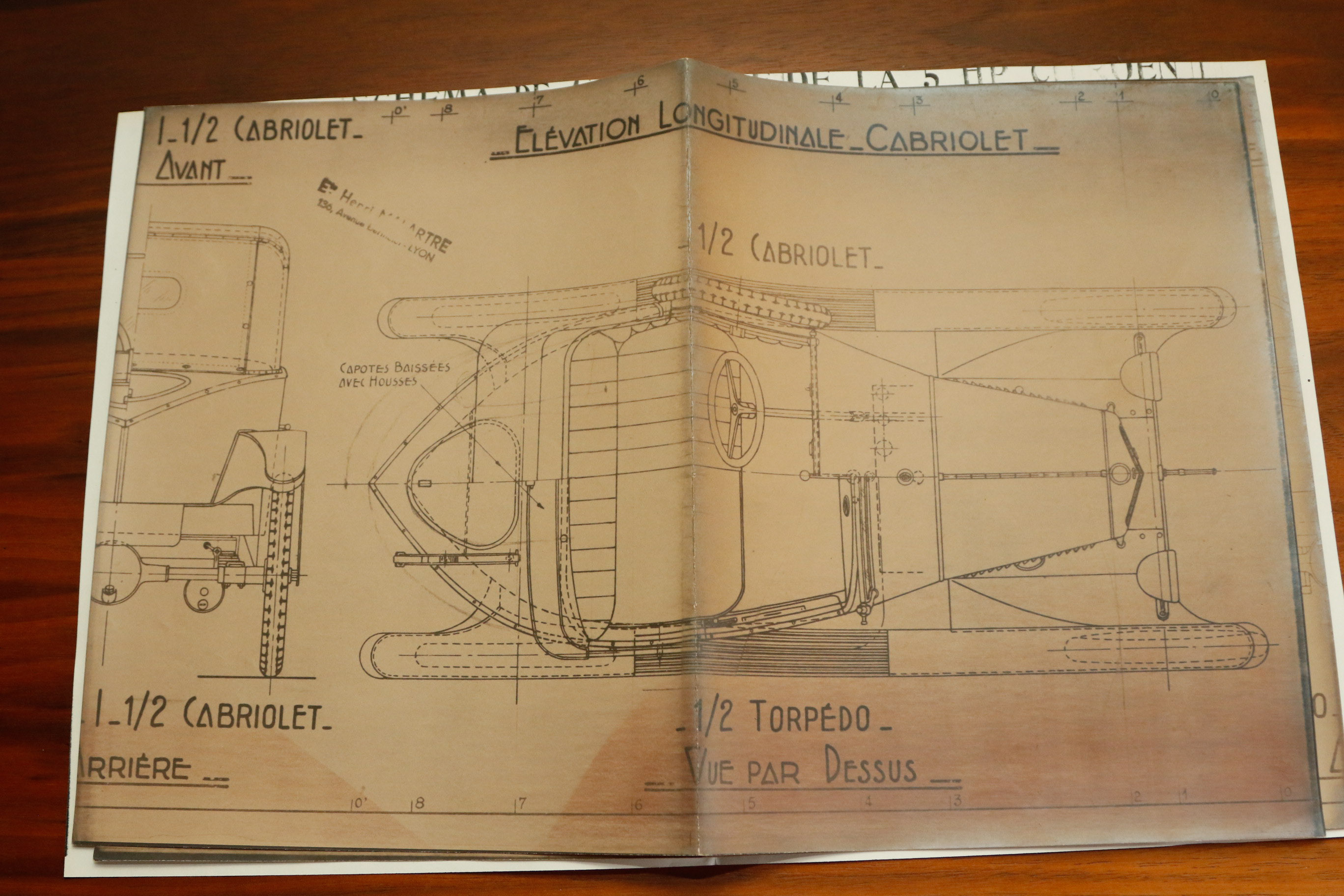 1922 Citroën 5-CV Torpedo Cabriolet