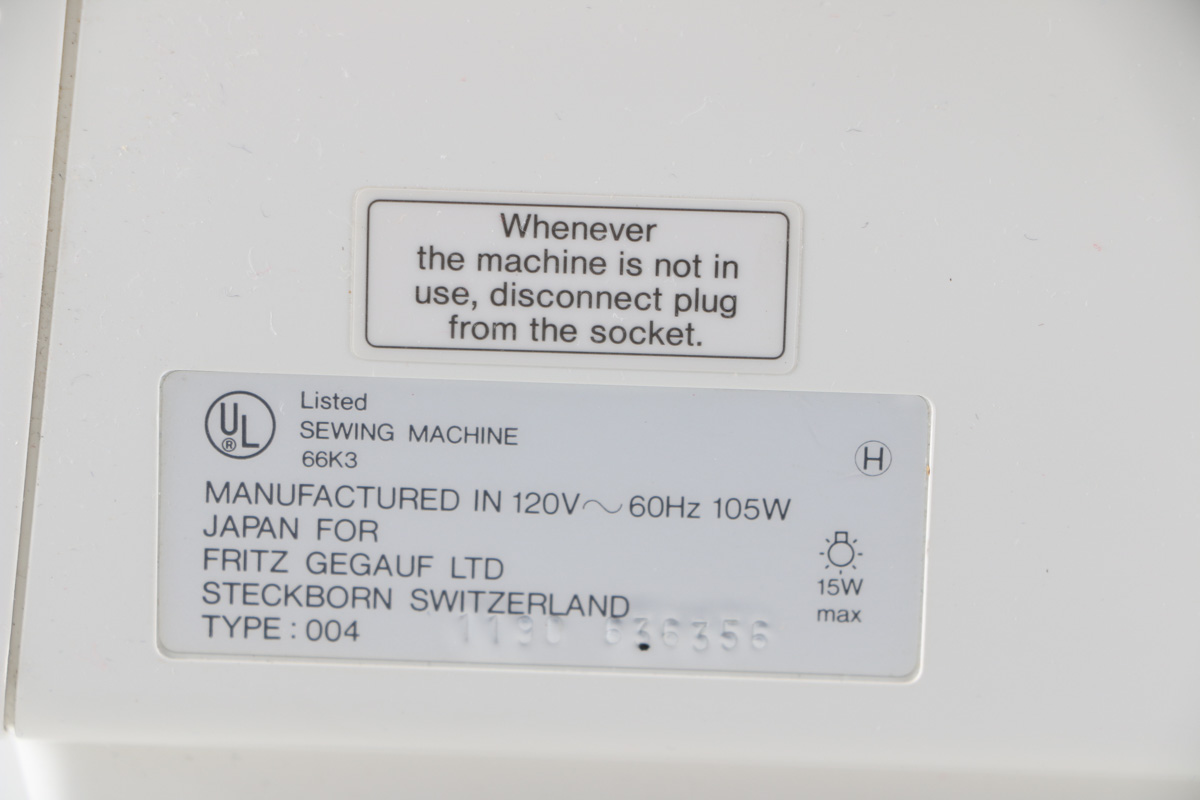 Bernette for Bernina Serger Funlock 004 Sewing Machine