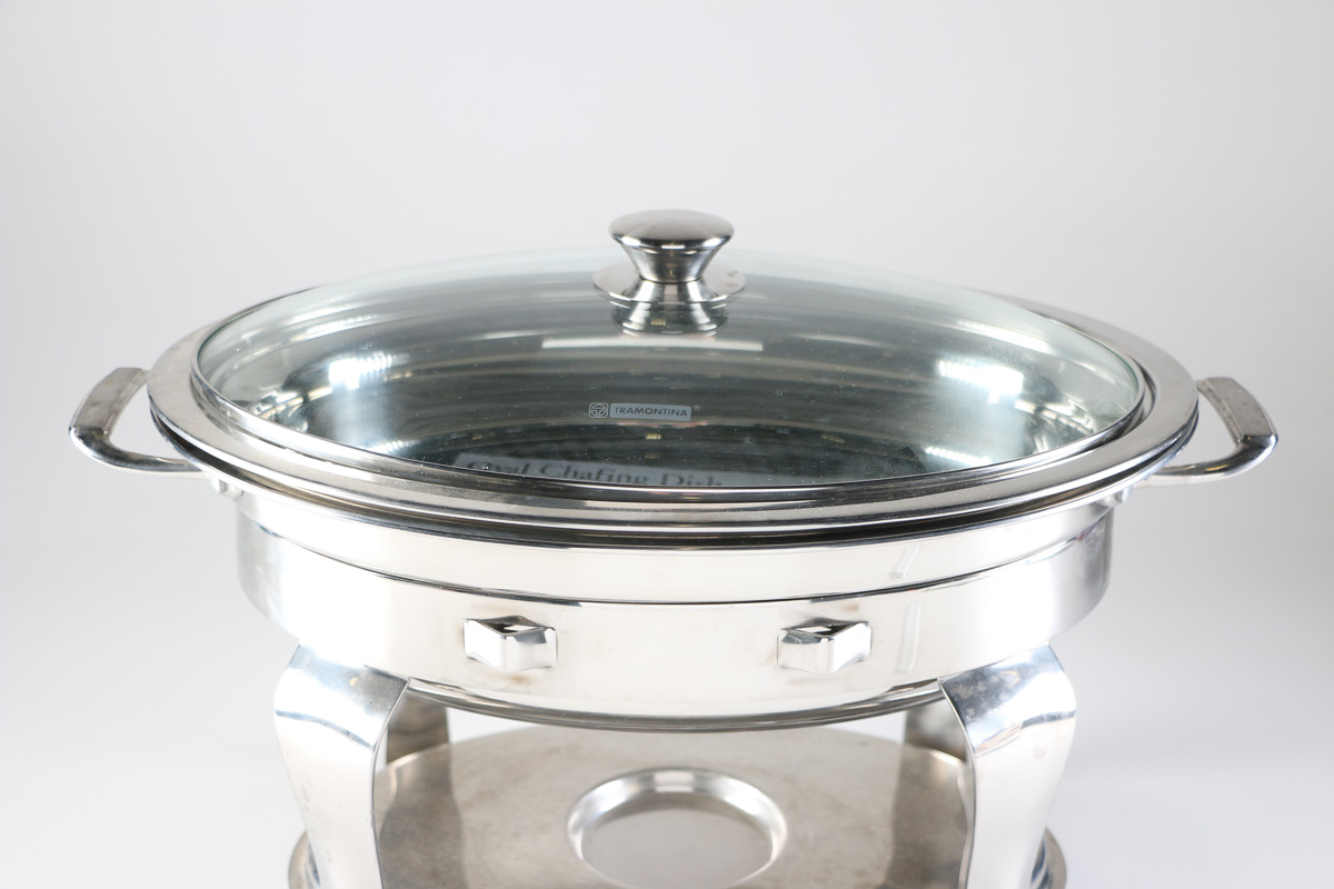 Tramontina Stainless Steel Oval Chafing Dish