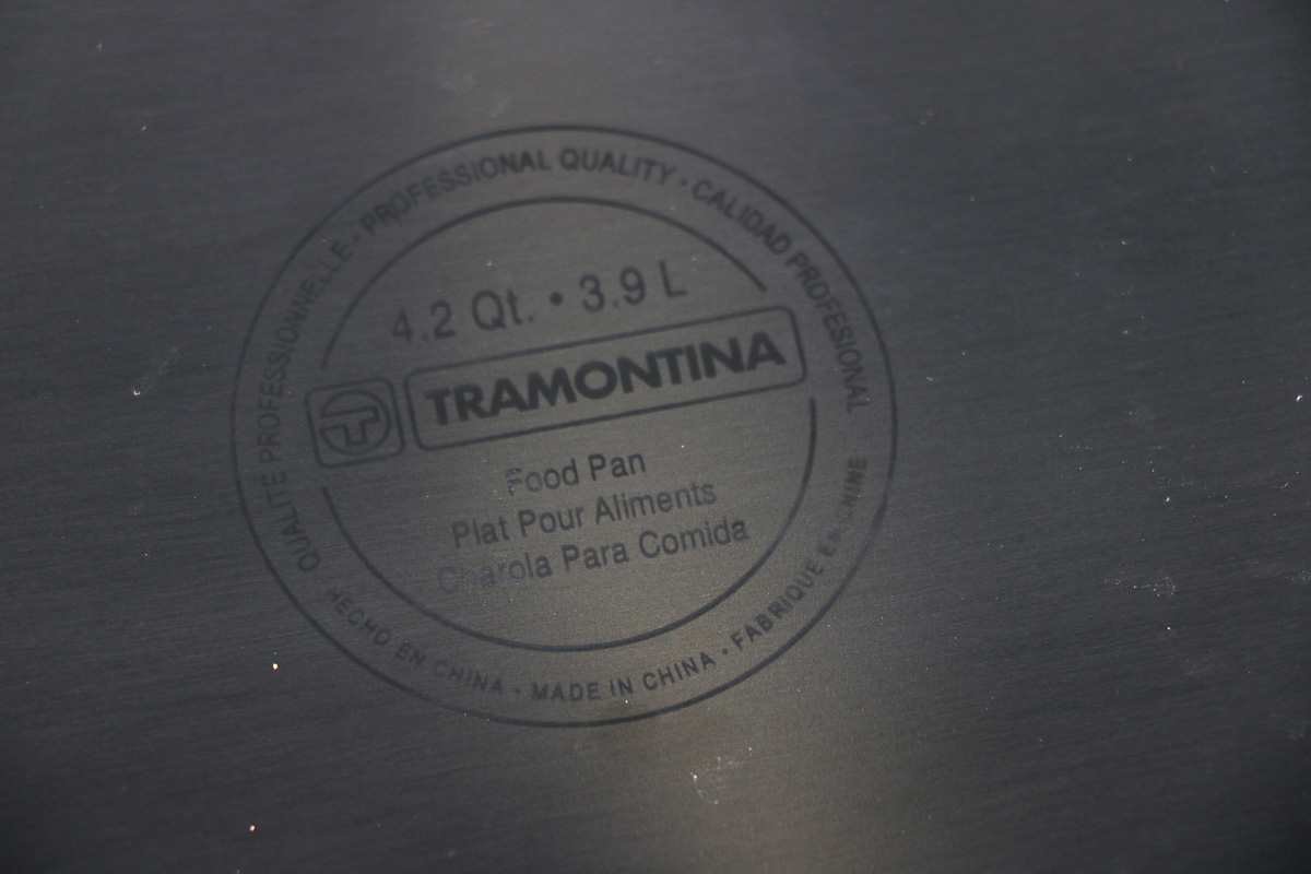 Tramontina Stainless Steel Oval Chafing Dish