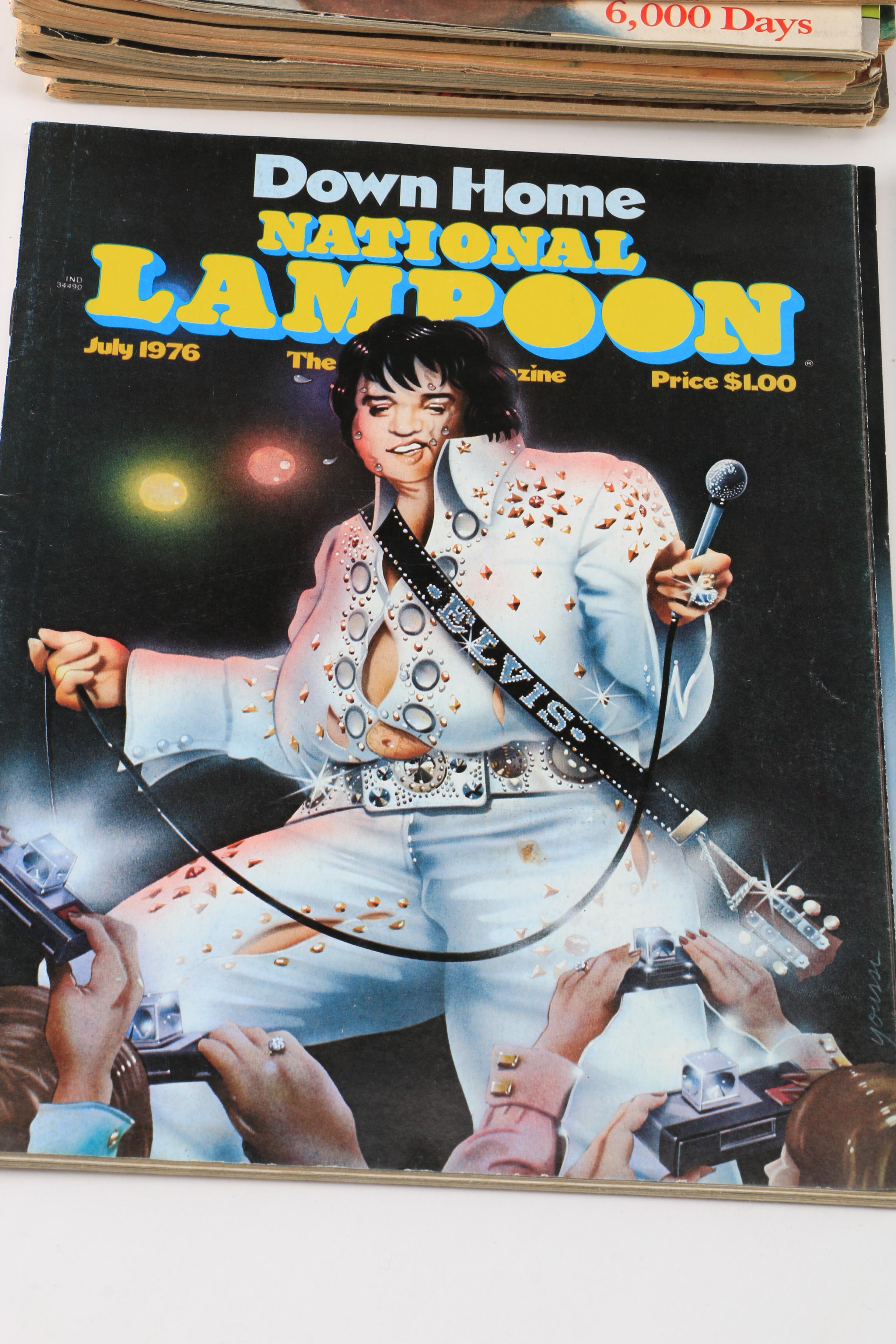 Assorted 1960s and 1970s Humor and Monster Magazines