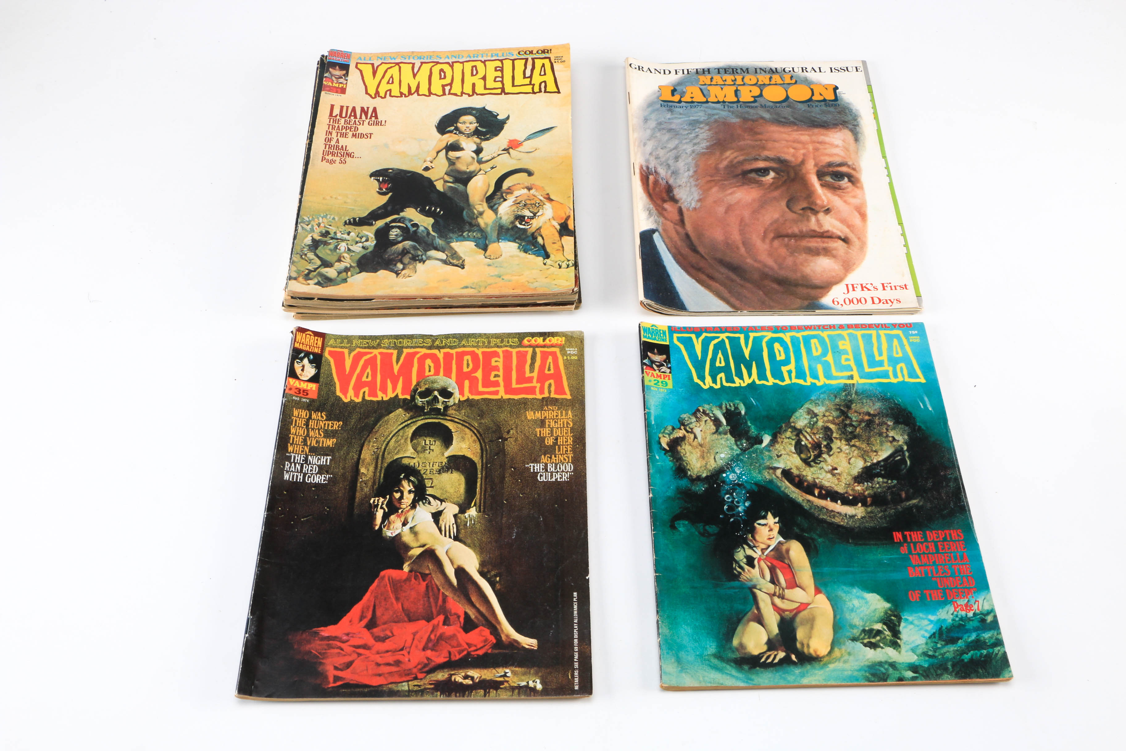 Assorted 1960s and 1970s Humor and Monster Magazines