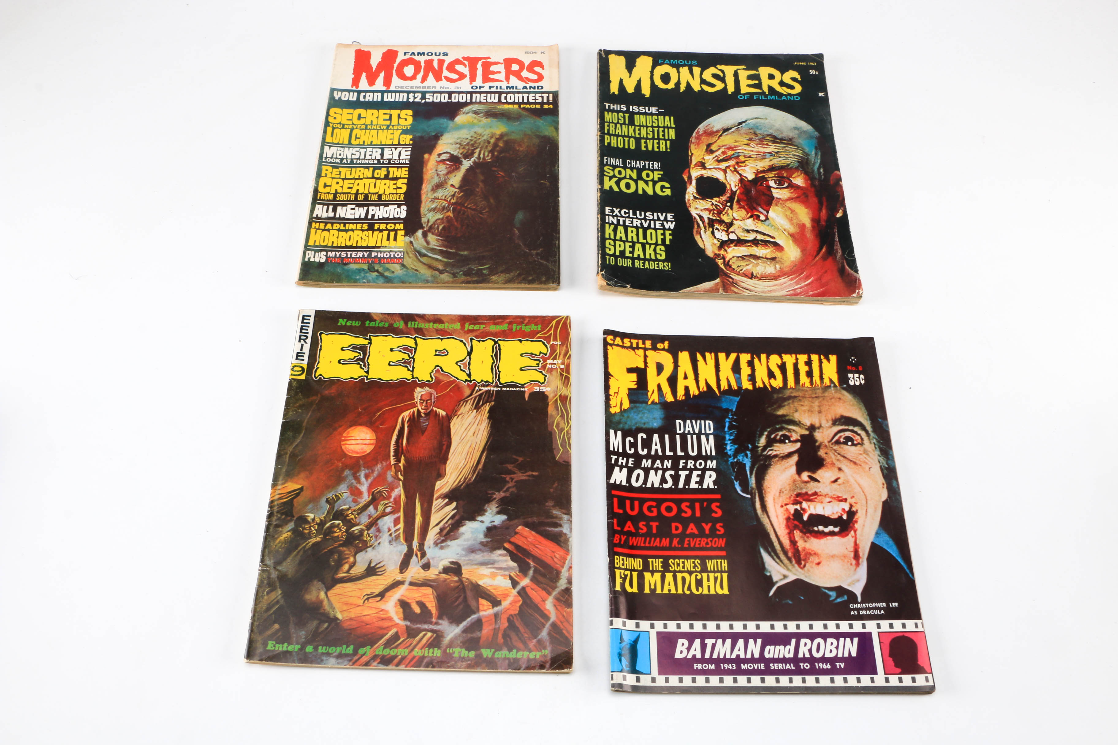 Assorted 1960s and 1970s Humor and Monster Magazines