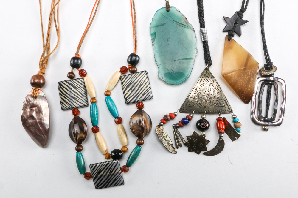 Artisan Style Costume Necklaces and Bracelets