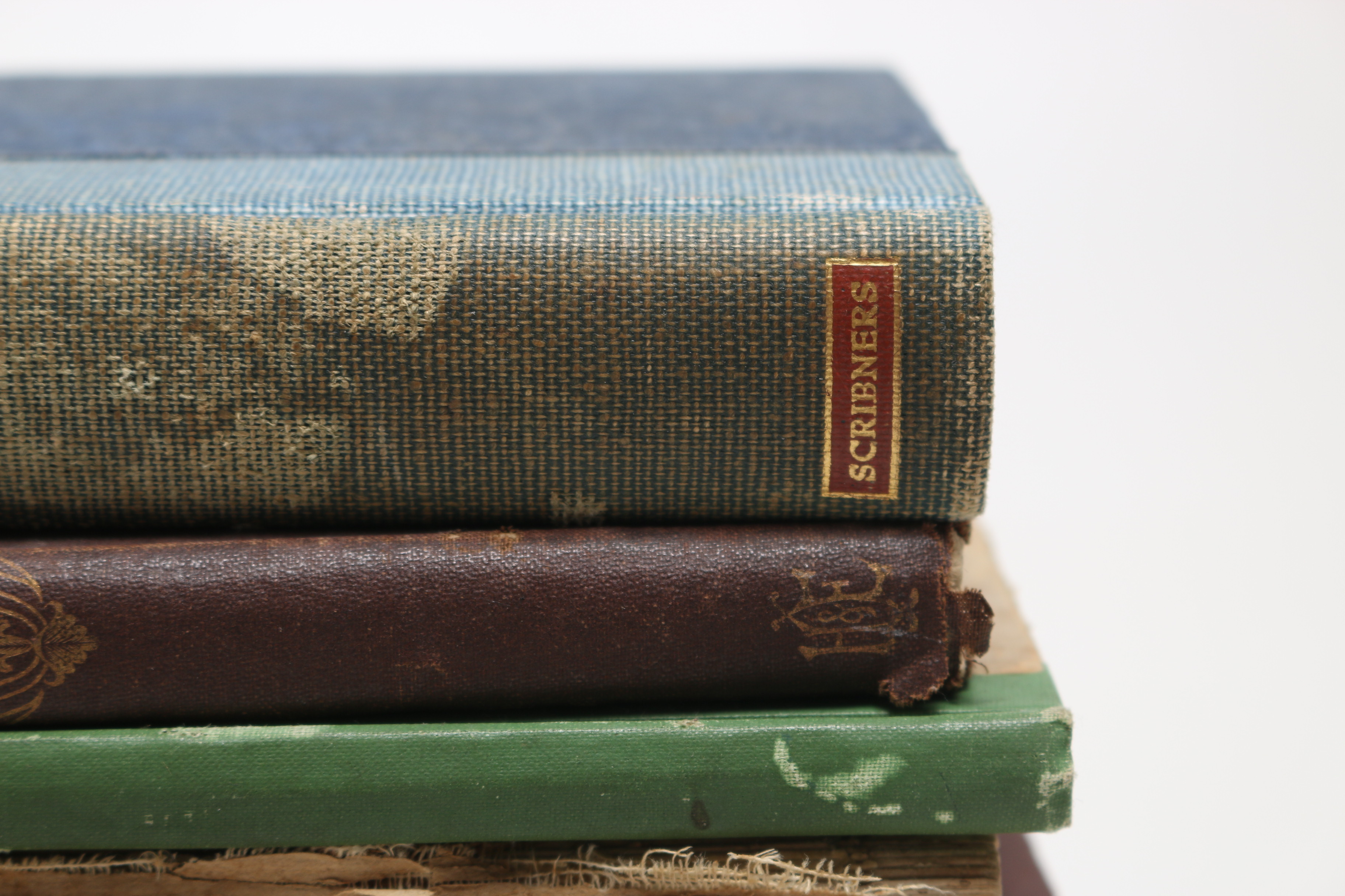 Vintage Books Including a Hymnal, Poetry Book, and "The Works of Henrik Ibsen"