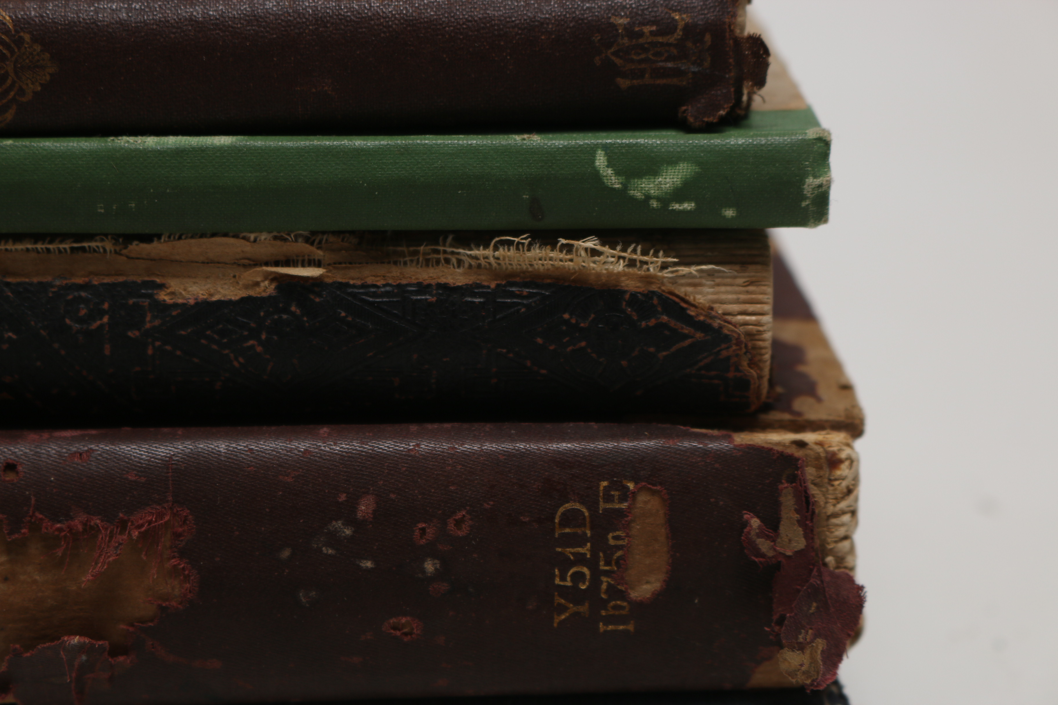 Vintage Books Including a Hymnal, Poetry Book, and "The Works of Henrik Ibsen"