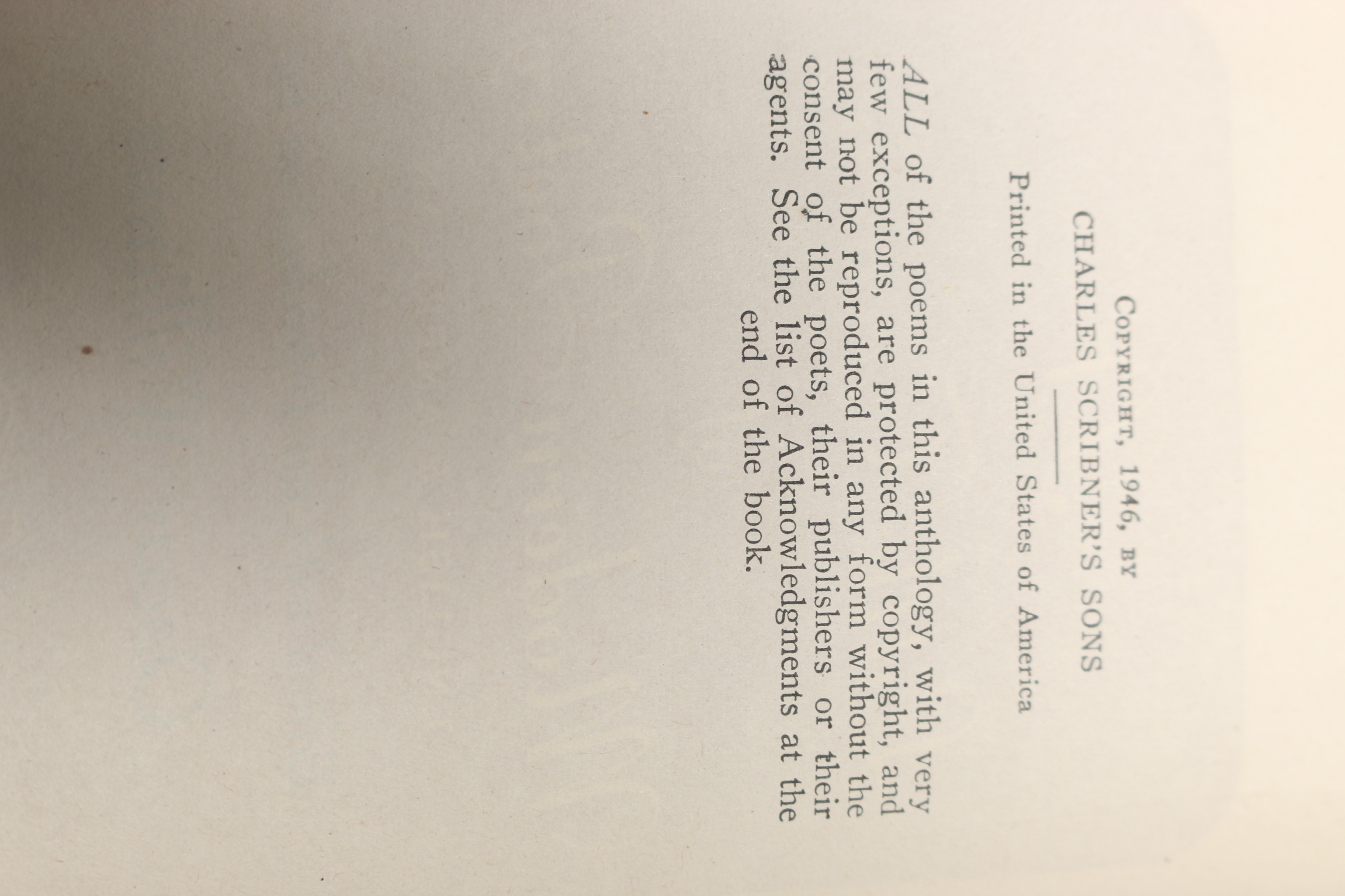 Vintage Books Including a Hymnal, Poetry Book, and "The Works of Henrik Ibsen"