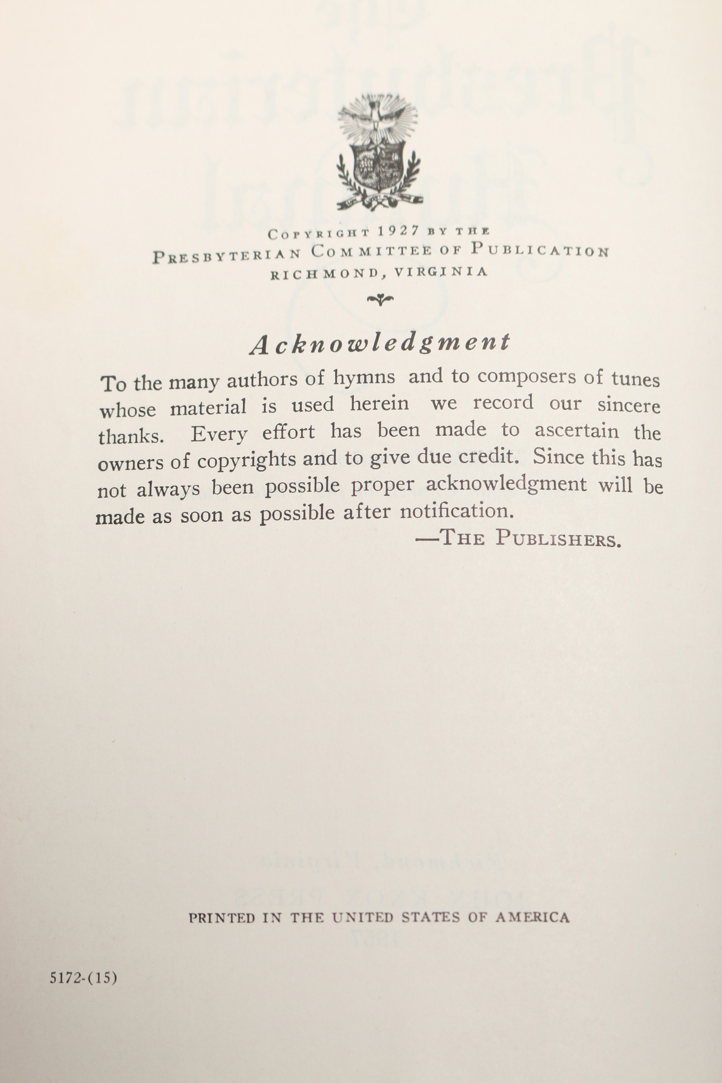 Vintage Books Including a Hymnal, Poetry Book, and "The Works of Henrik Ibsen"