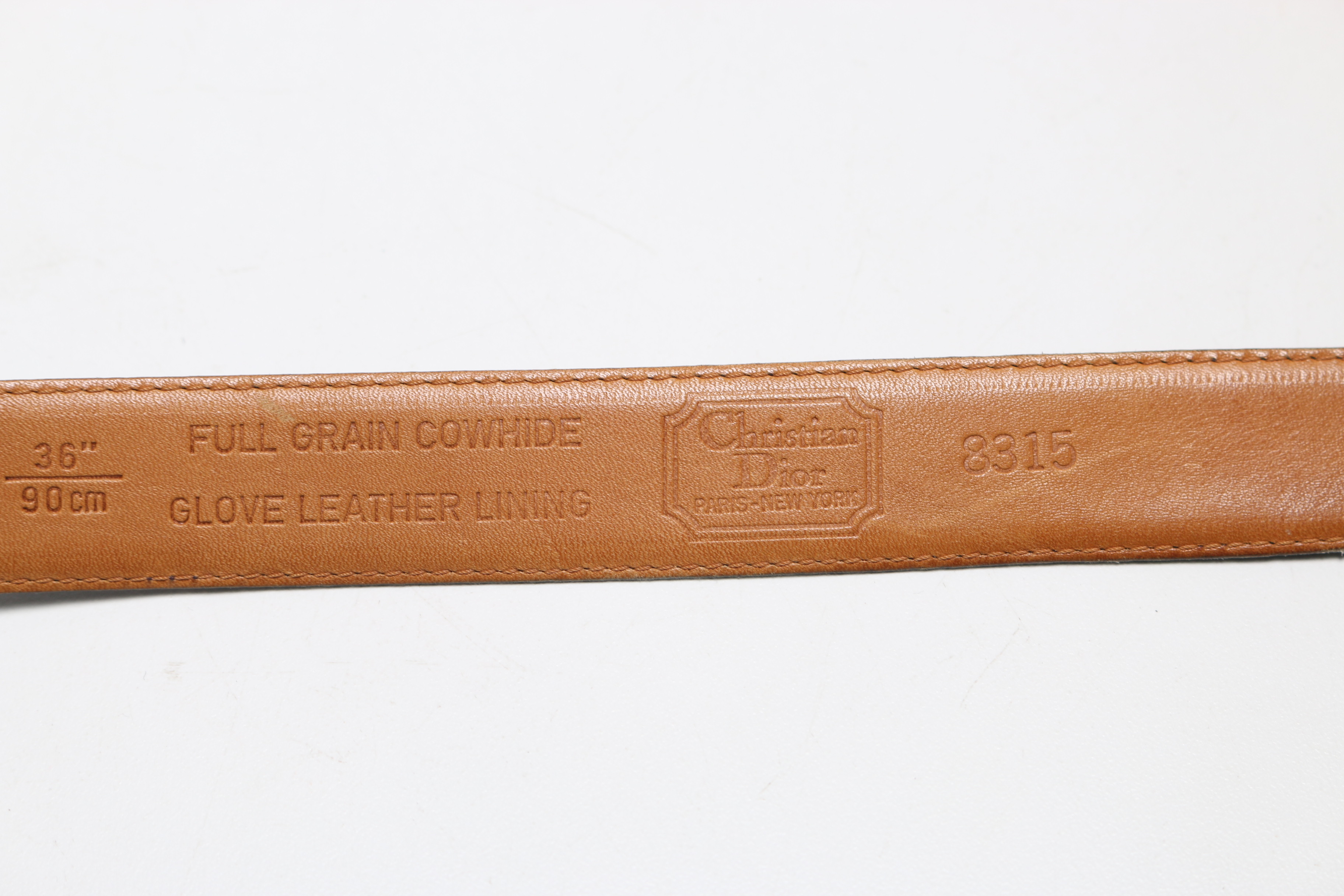 Collection of Women's Belts Including YSL and Christian Dior