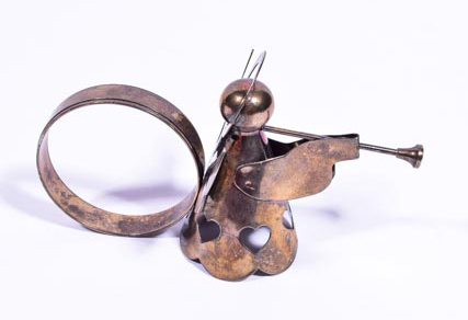 Silver Plated Angel Napkin Rings