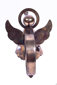 Silver Plated Angel Napkin Rings