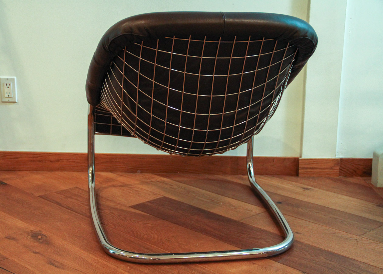 Minotti Cortina Leather Armchair