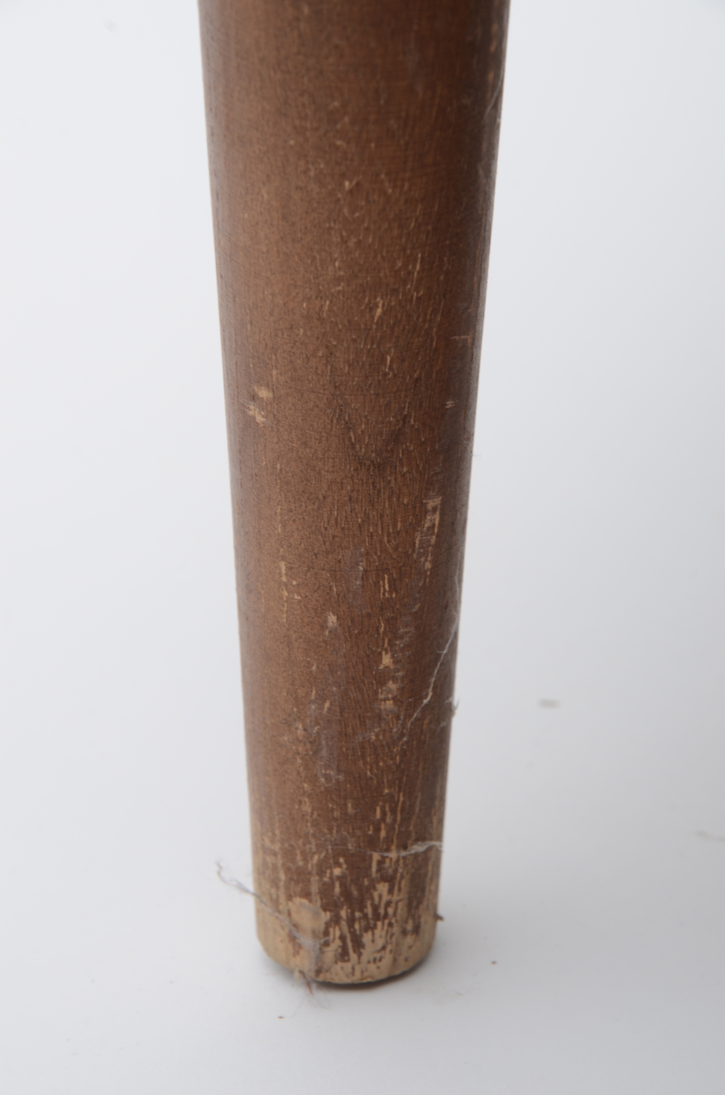 White Milo Baughman Recliner