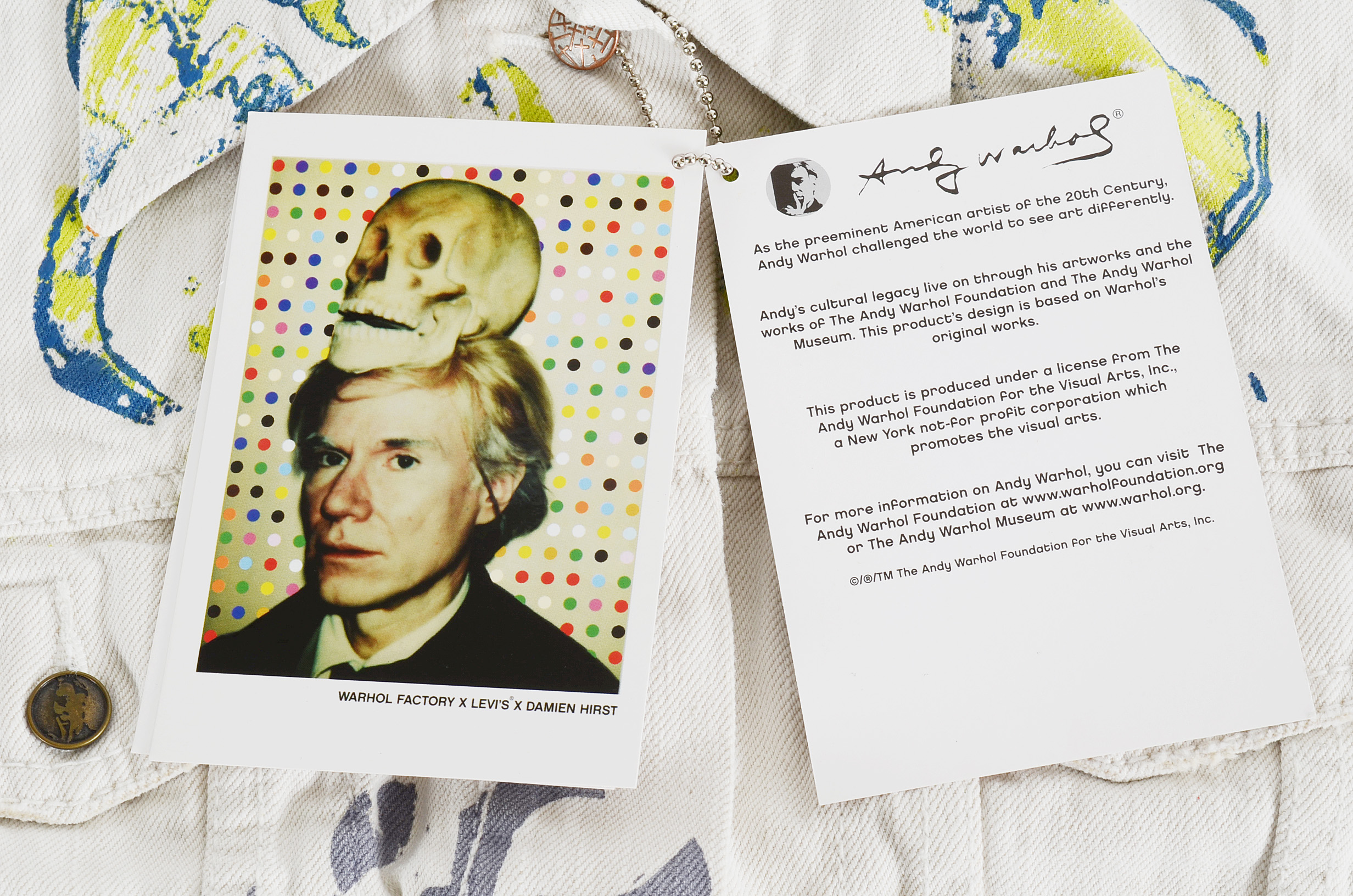 Warhol Factory X Levi's $ Sign Limited Edition Vest