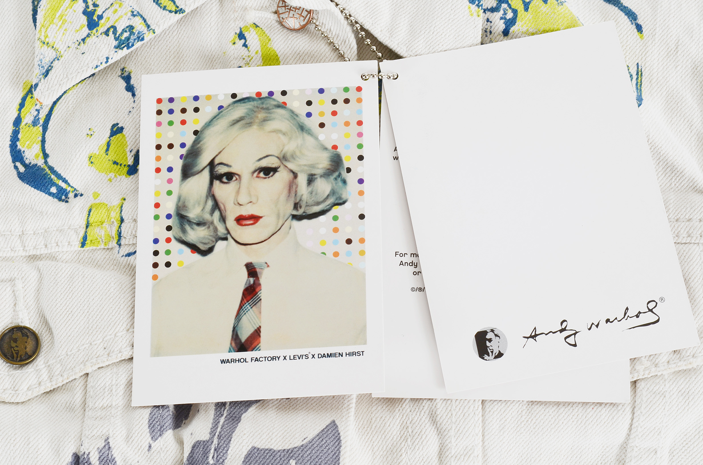 Warhol Factory X Levi's $ Sign Limited Edition Vest