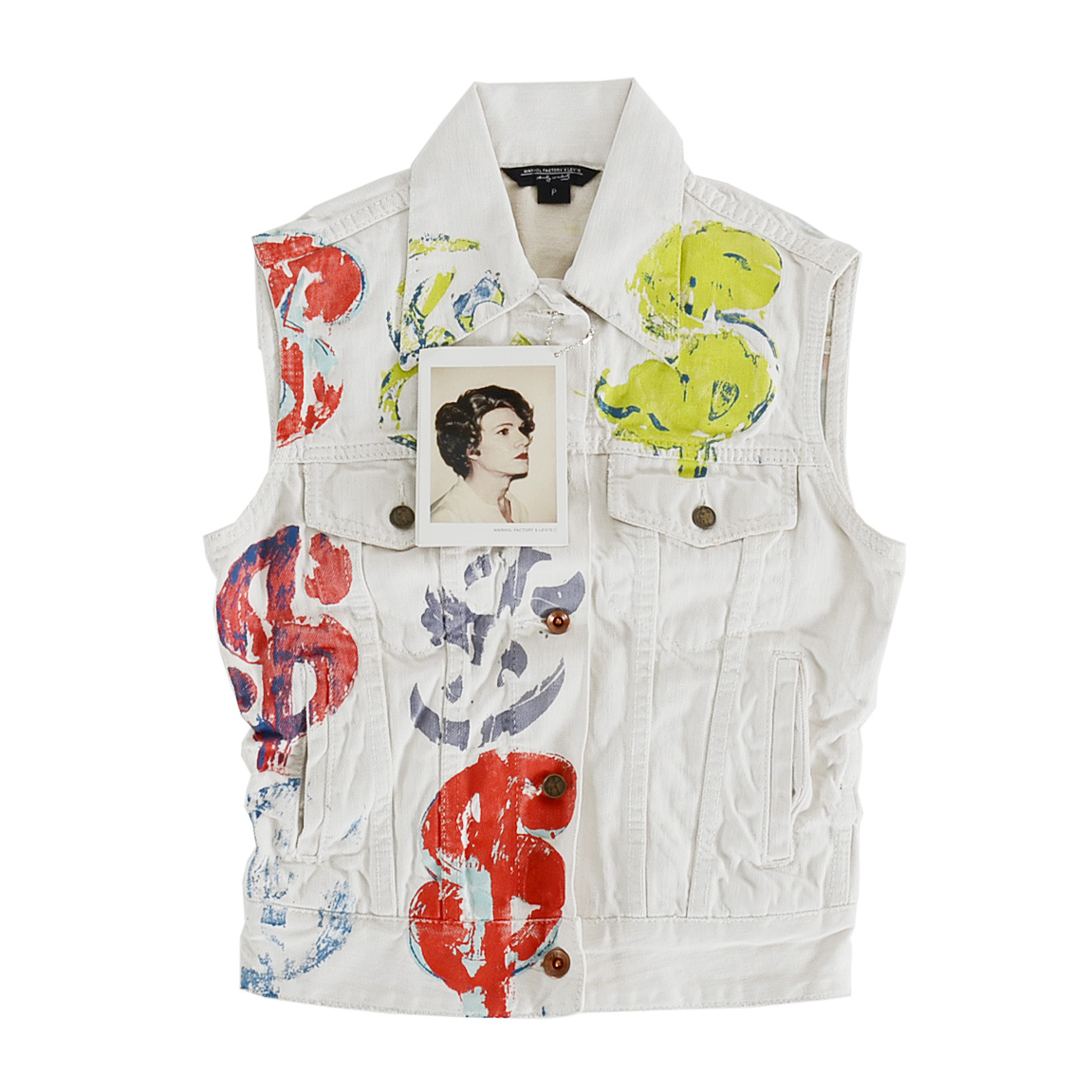 Warhol Factory X Levi's $ Sign Limited Edition Vest