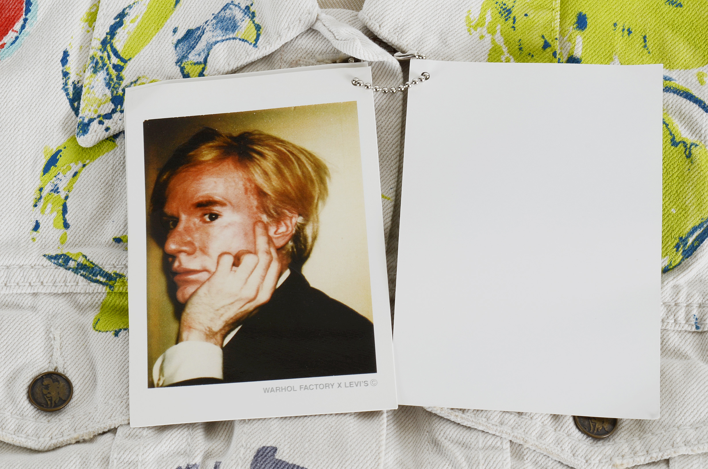 Warhol Factory X Levi's $ Sign Limited Edition Vest