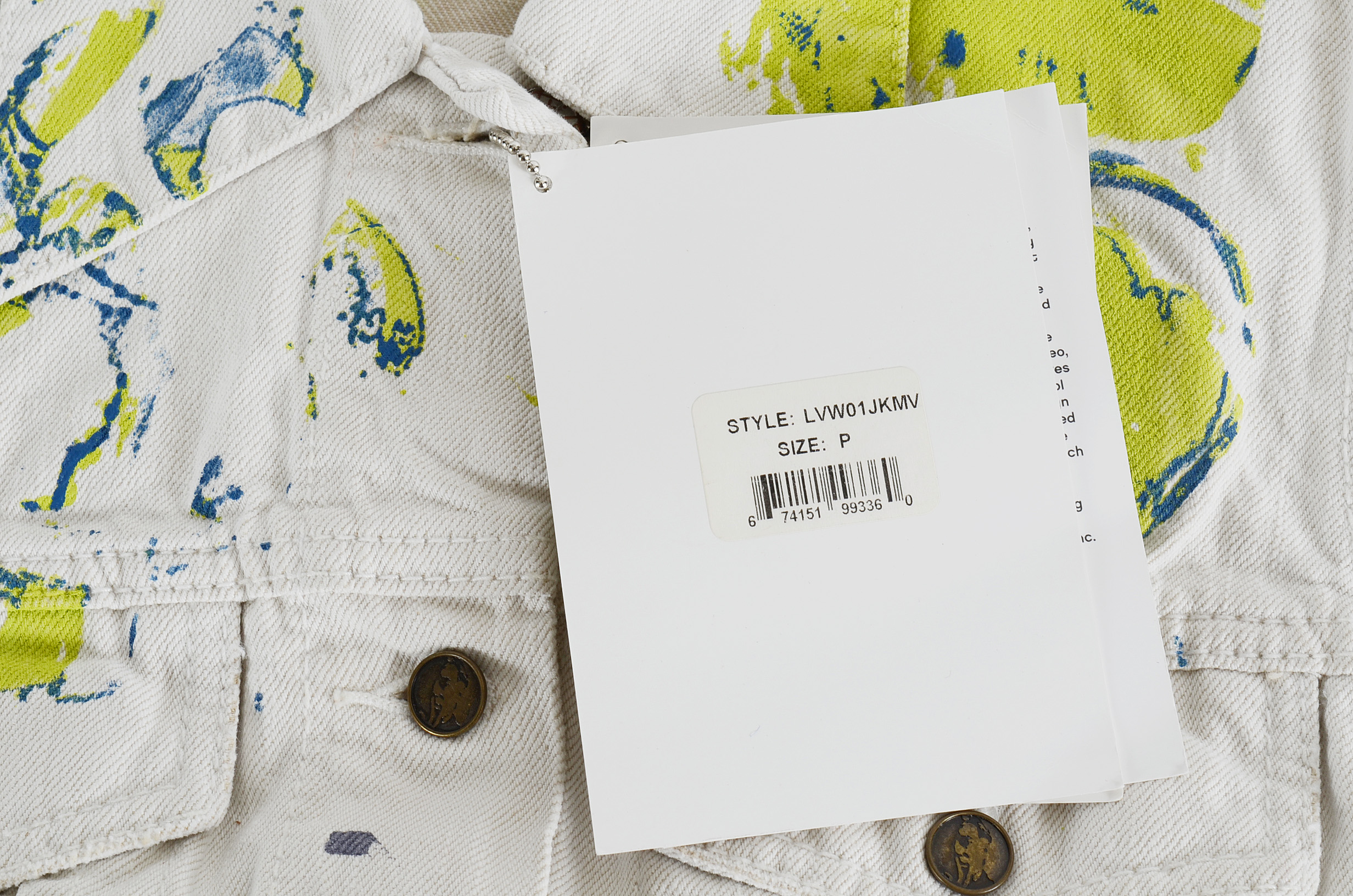 Warhol Factory X Levi's $ Sign Limited Edition Vest