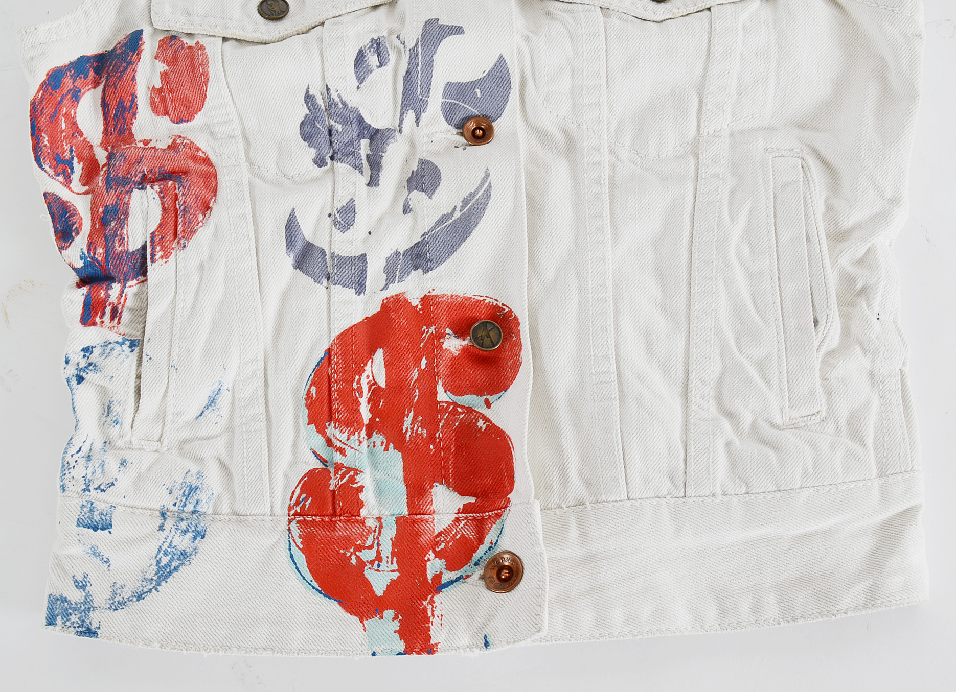 Warhol Factory X Levi's $ Sign Limited Edition Vest