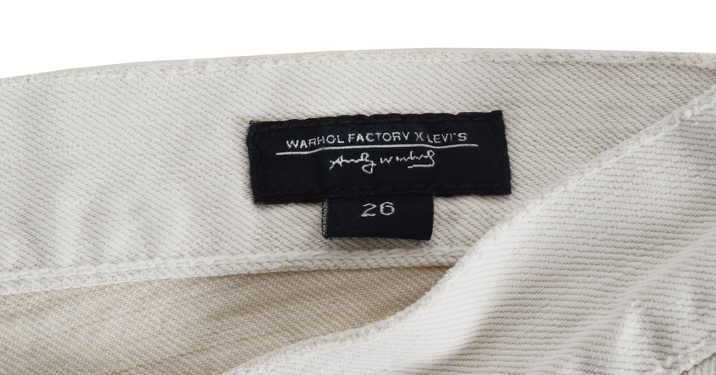 Warhol Factory X Levi's $ Sign Limited Edition Jeans