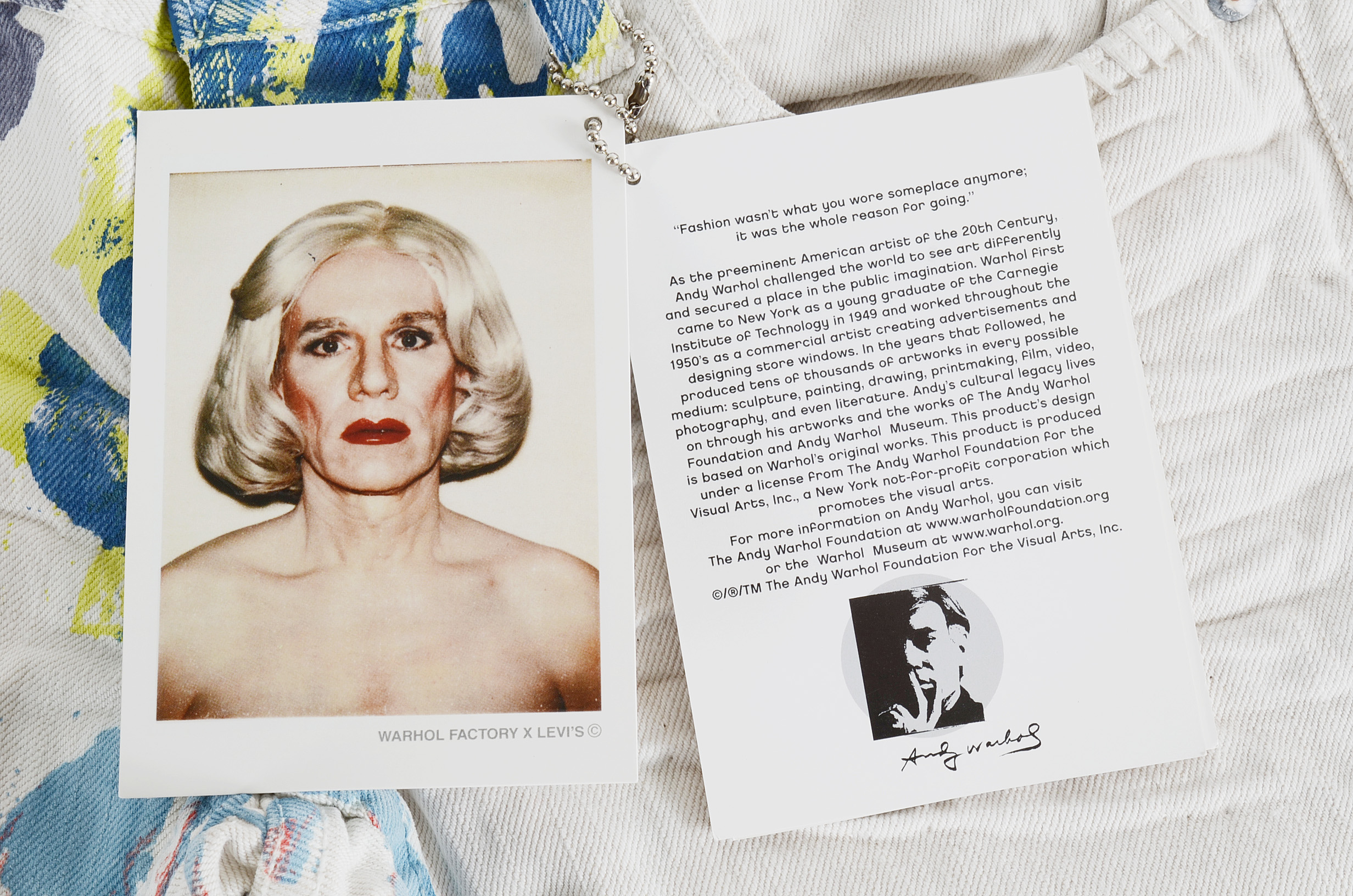 Warhol Factory X Levi's $ Sign Limited Edition Jeans