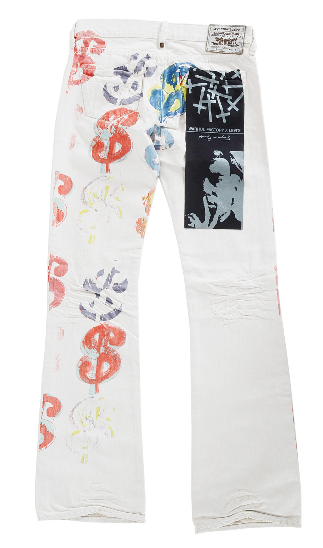 Warhol Factory X Levi's $ Sign Limited Edition Jeans