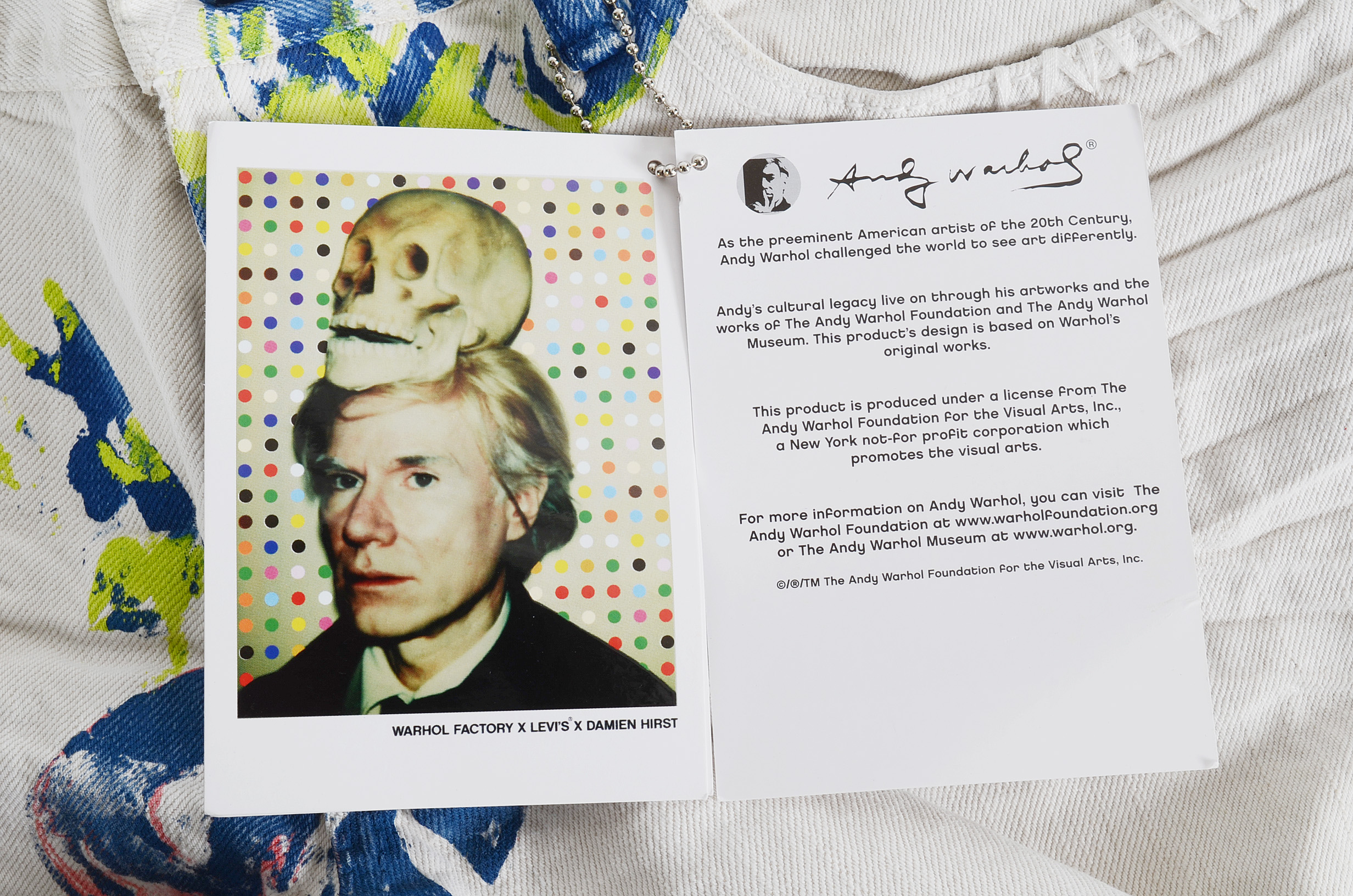 Warhol Factory X Levi's $ Sign Limited Edition Jeans