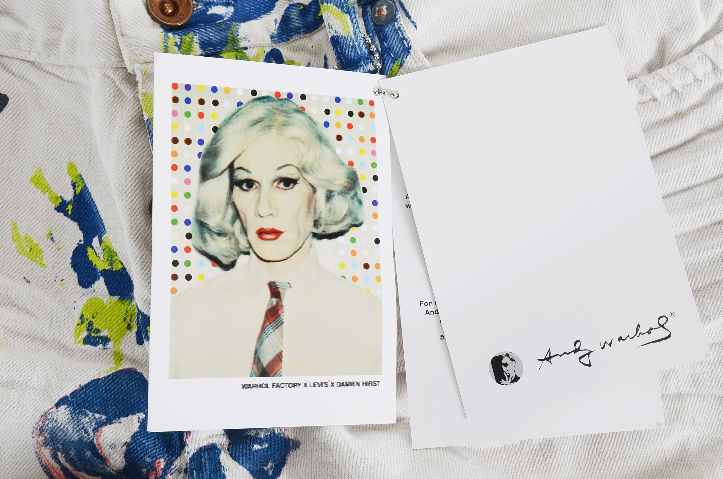 Warhol Factory X Levi's $ Sign Limited Edition Jeans