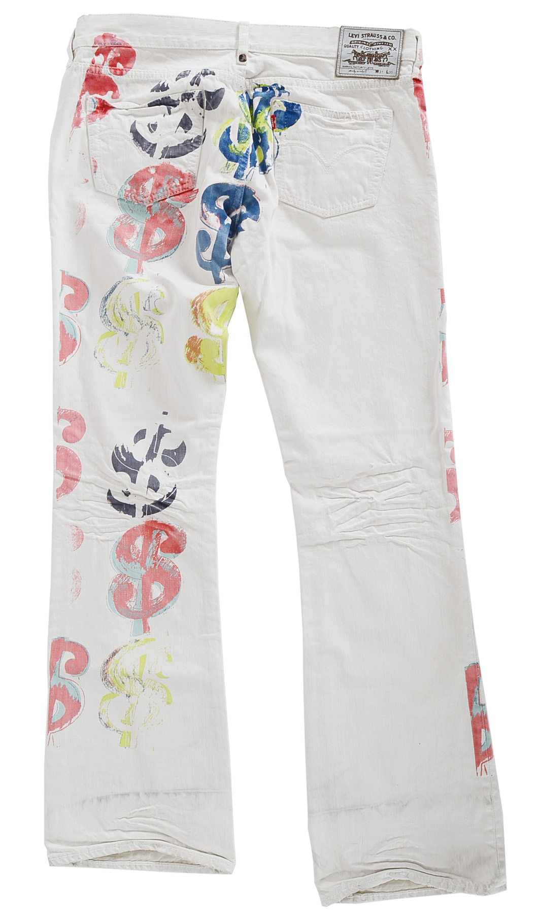 Warhol Factory X Levi's $ Sign Limited Edition Jeans