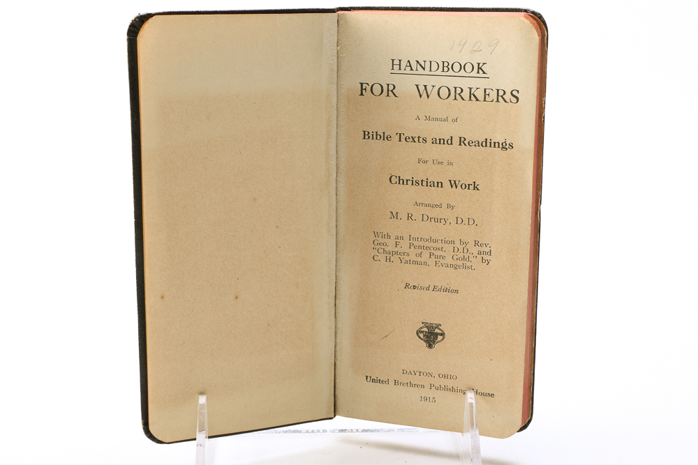 Vintage Grammar, Shorthand, and Religious Books