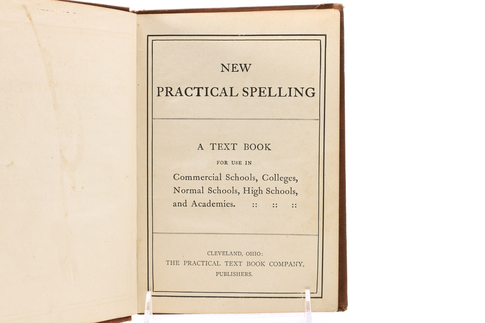 Vintage Grammar, Shorthand, and Religious Books