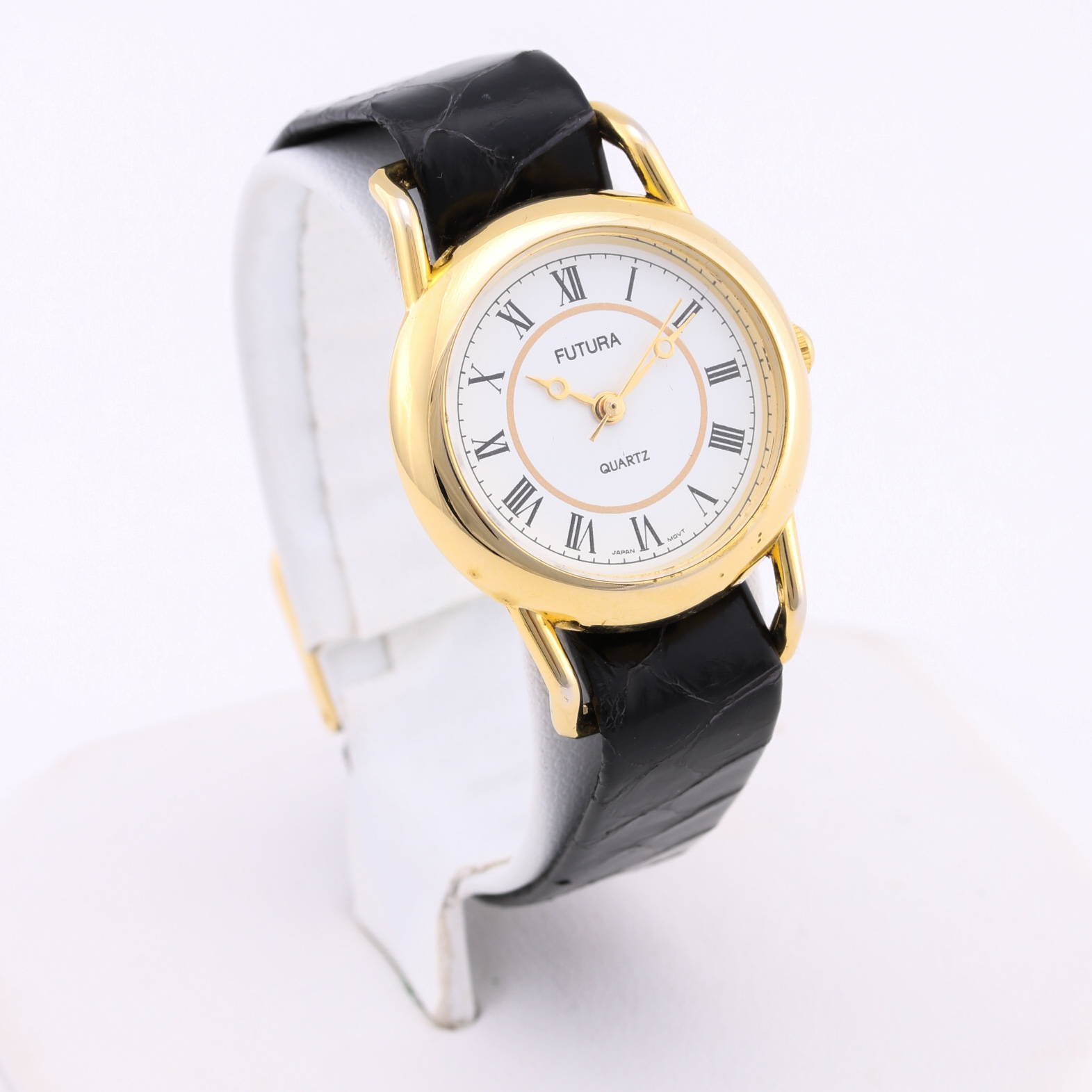 Gold Tone Futura Watch with Interchangeable Bands