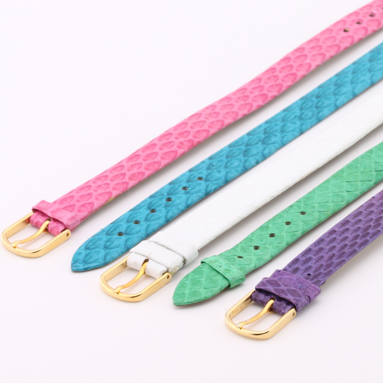 Gold Tone Futura Watch with Interchangeable Bands