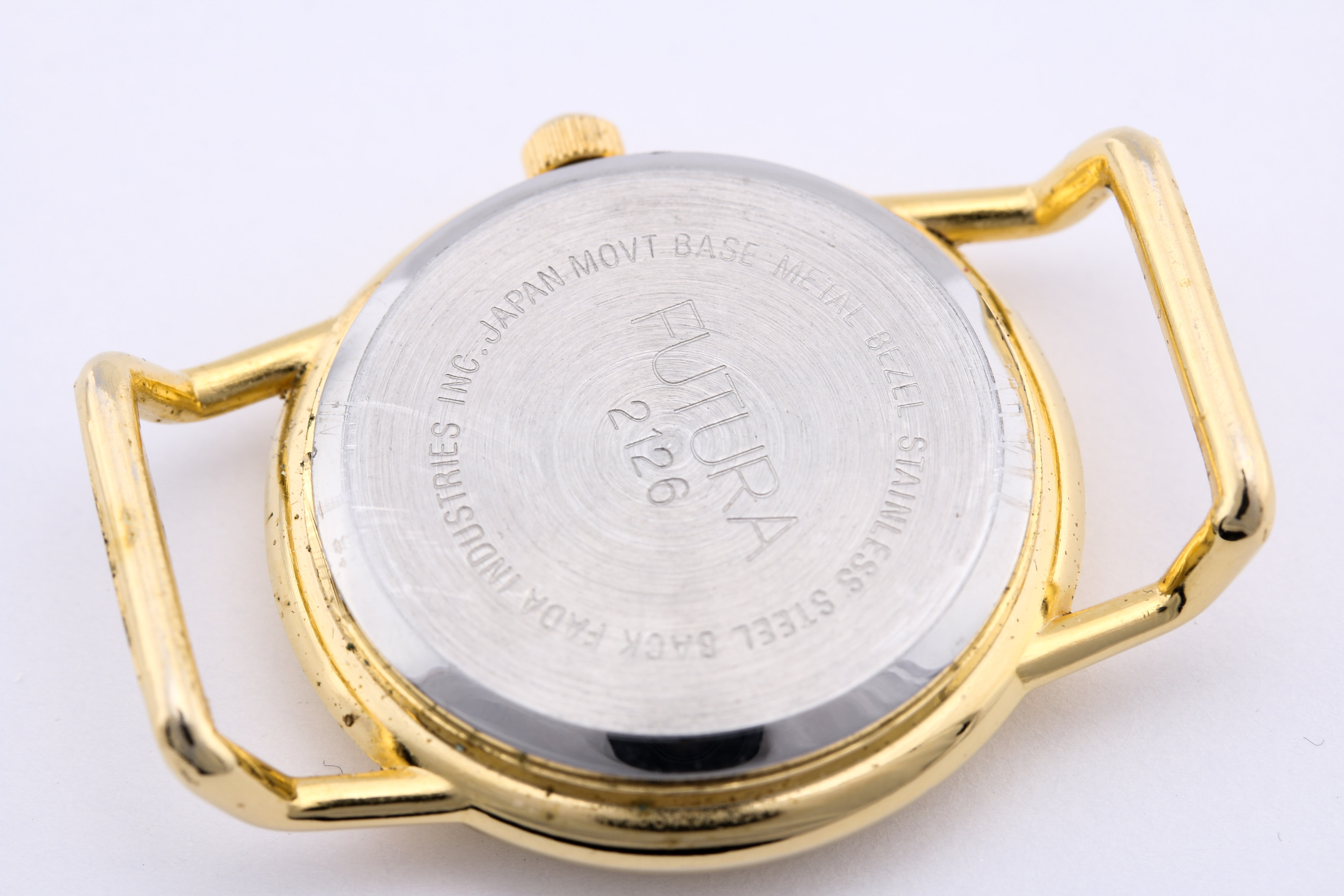 Gold Tone Futura Watch with Interchangeable Bands