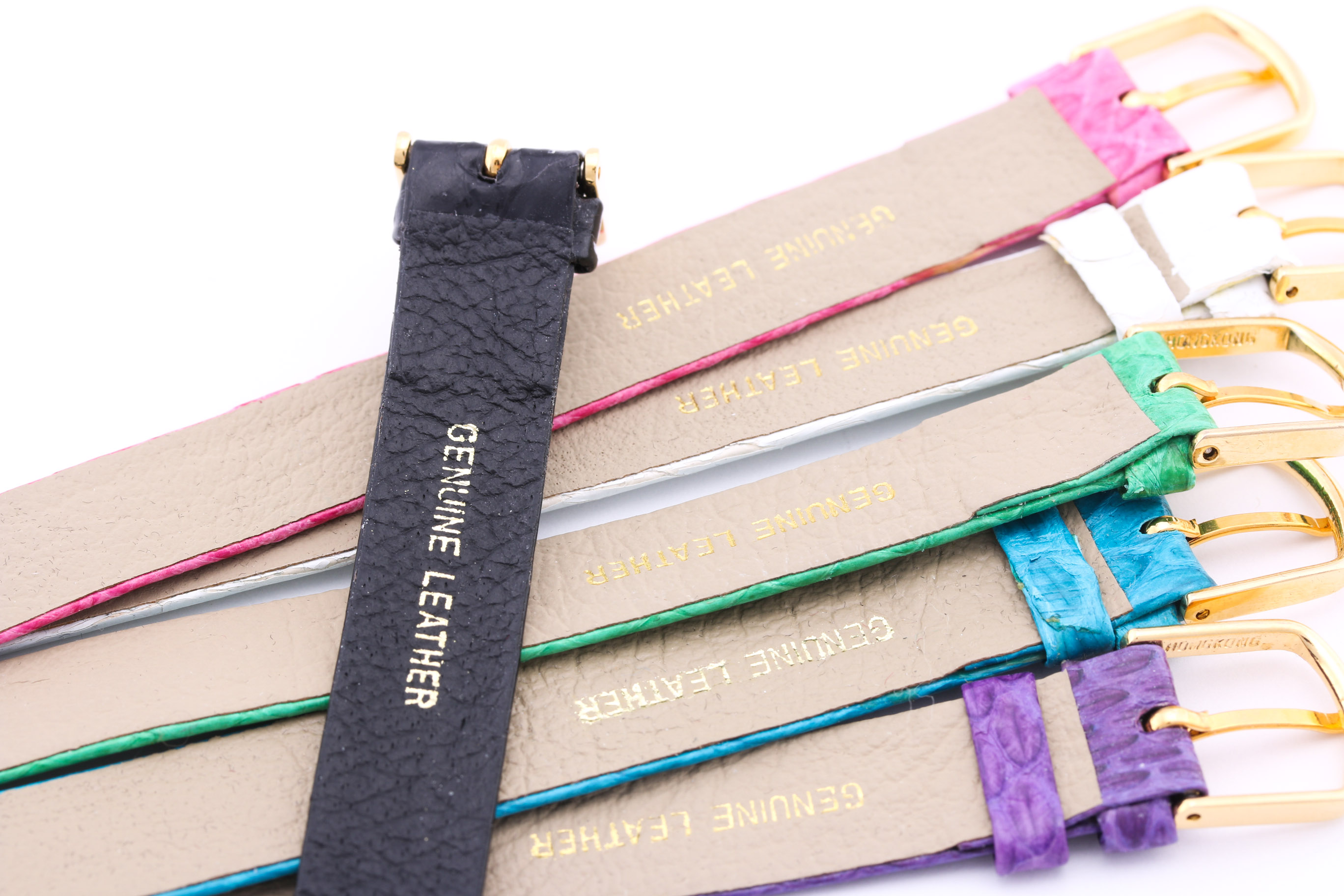 Gold Tone Futura Watch with Interchangeable Bands