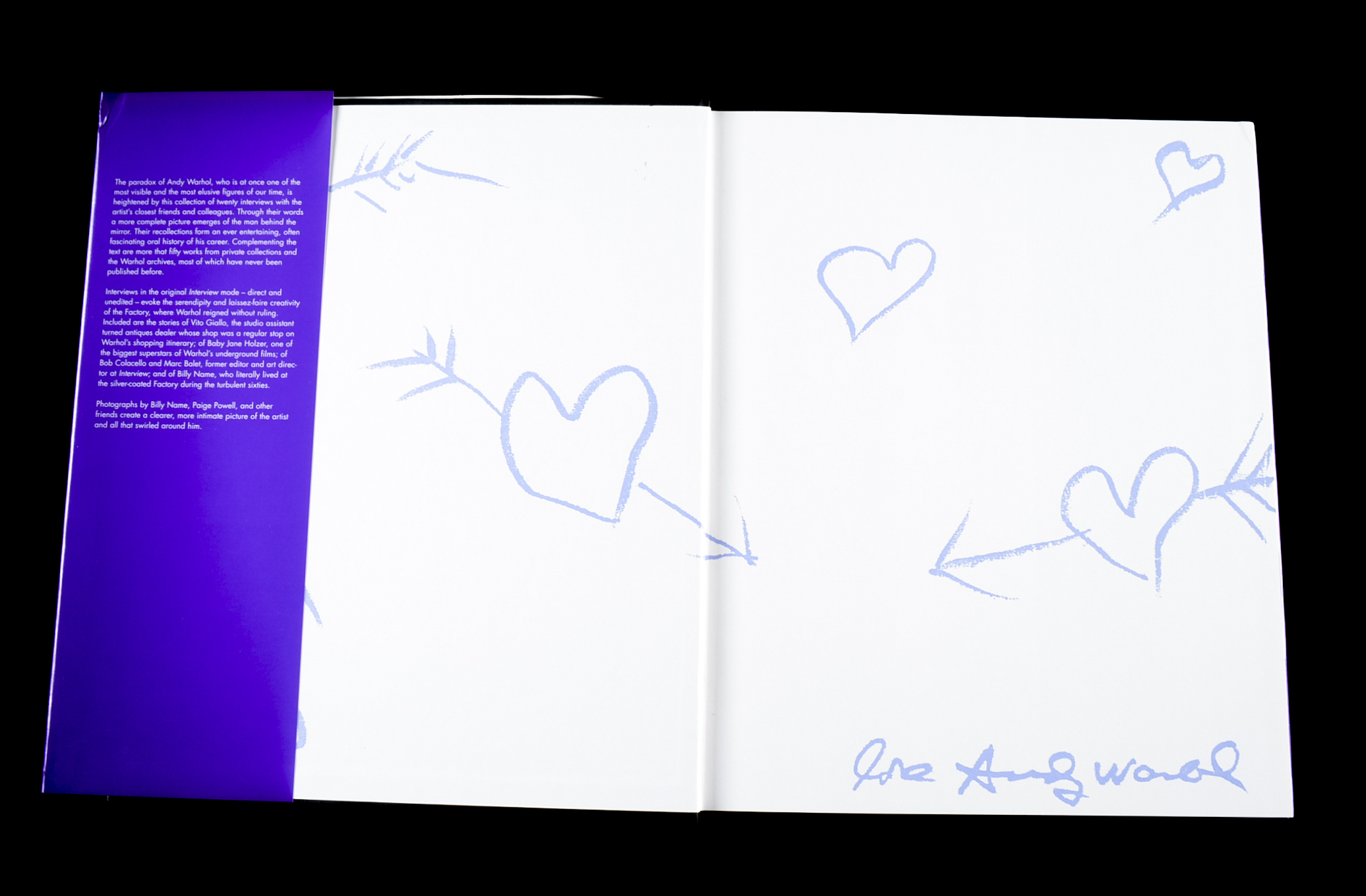 "Unseen Warhol" First Edition Hardcover