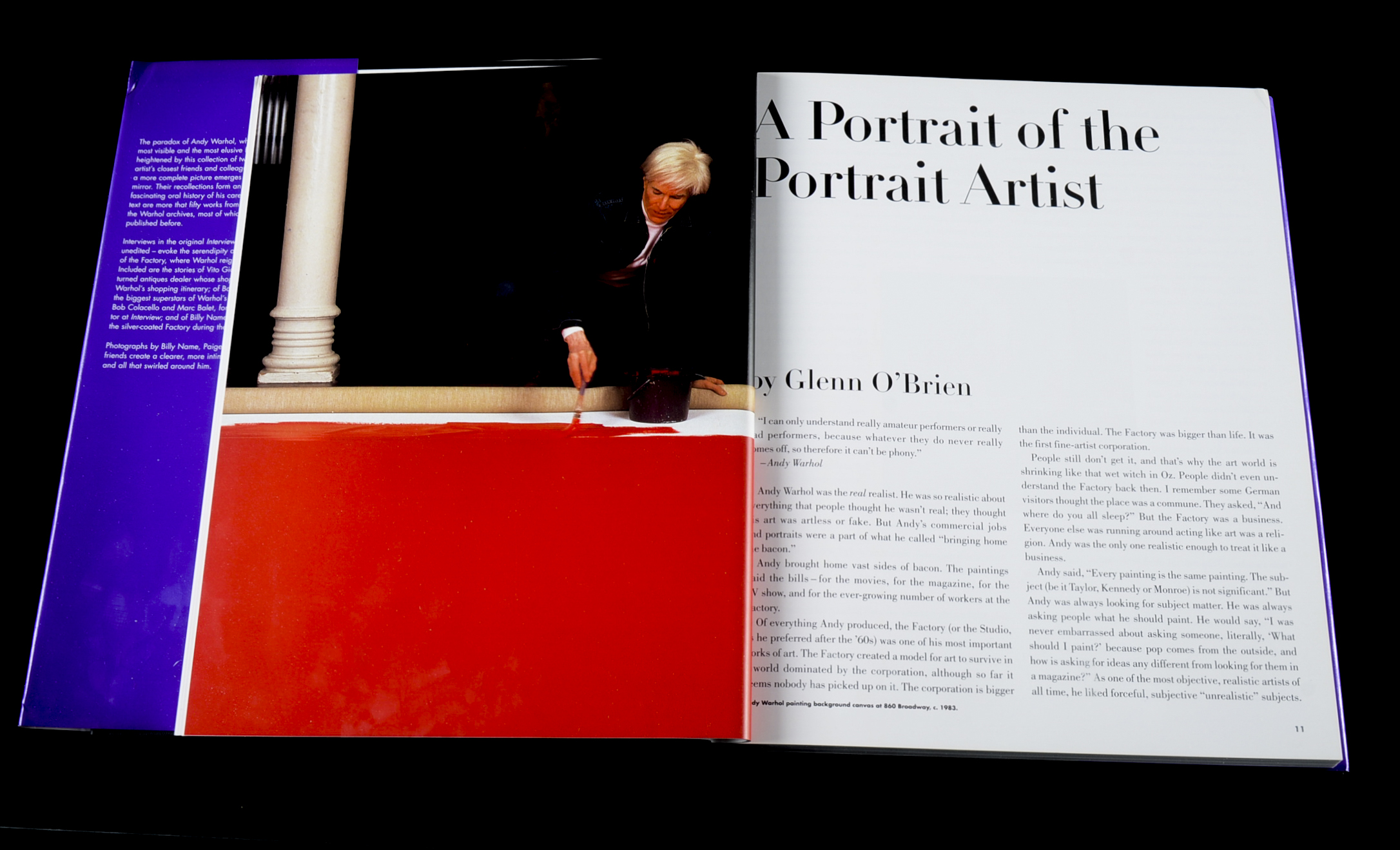 "Unseen Warhol" First Edition Hardcover