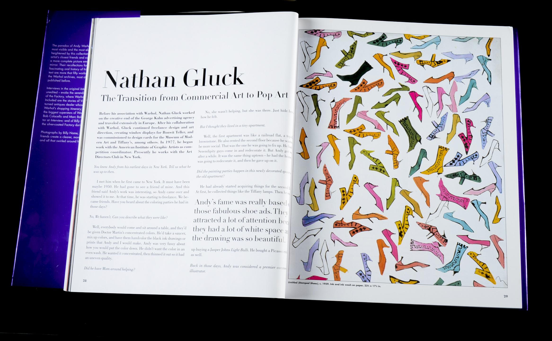 "Unseen Warhol" First Edition Hardcover