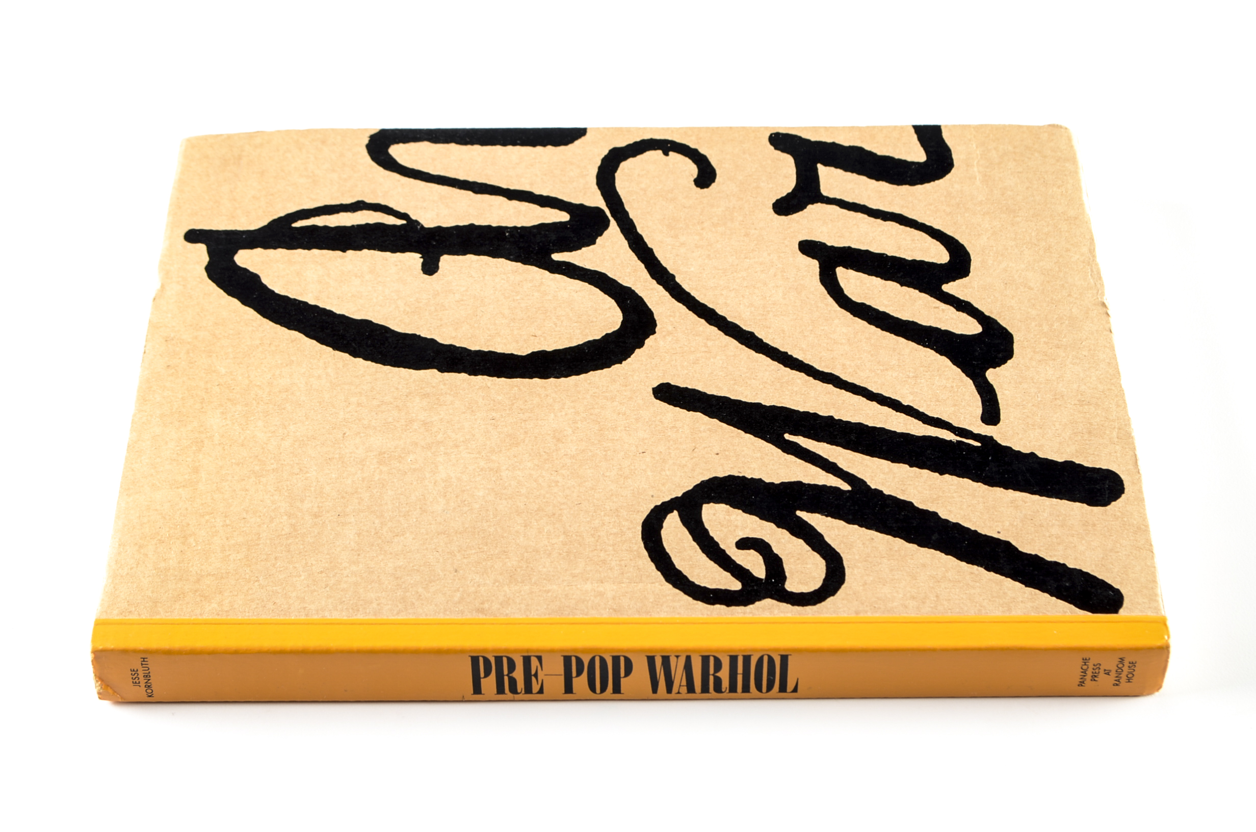 "Pre-Pop Warhol" First Edition Hardcover