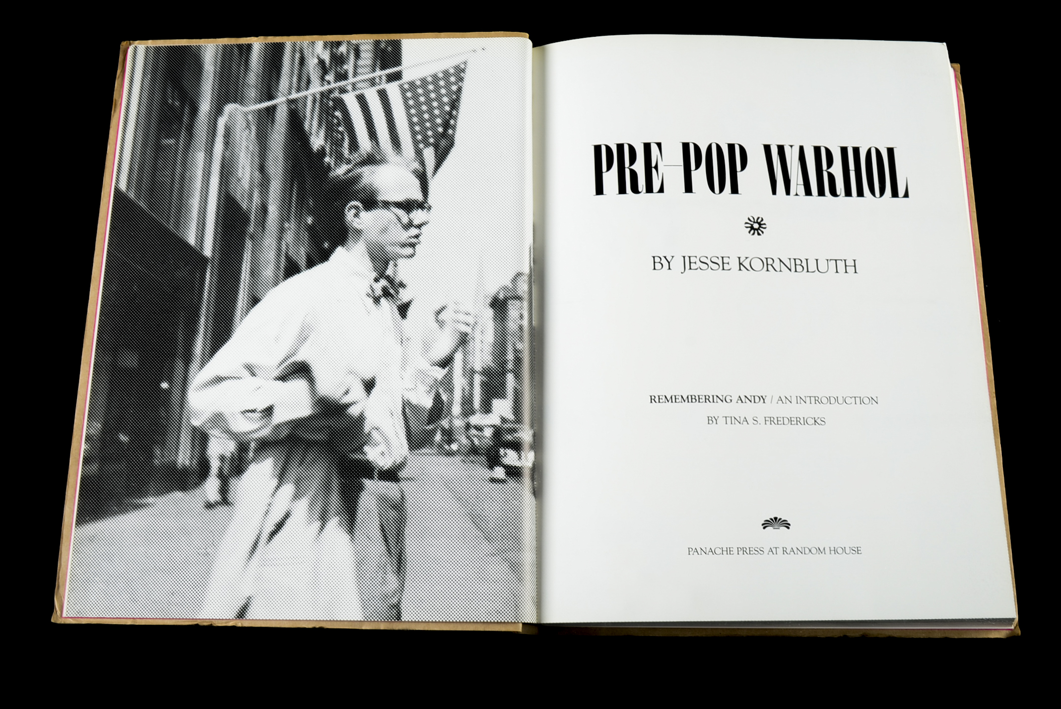 "Pre-Pop Warhol" First Edition Hardcover