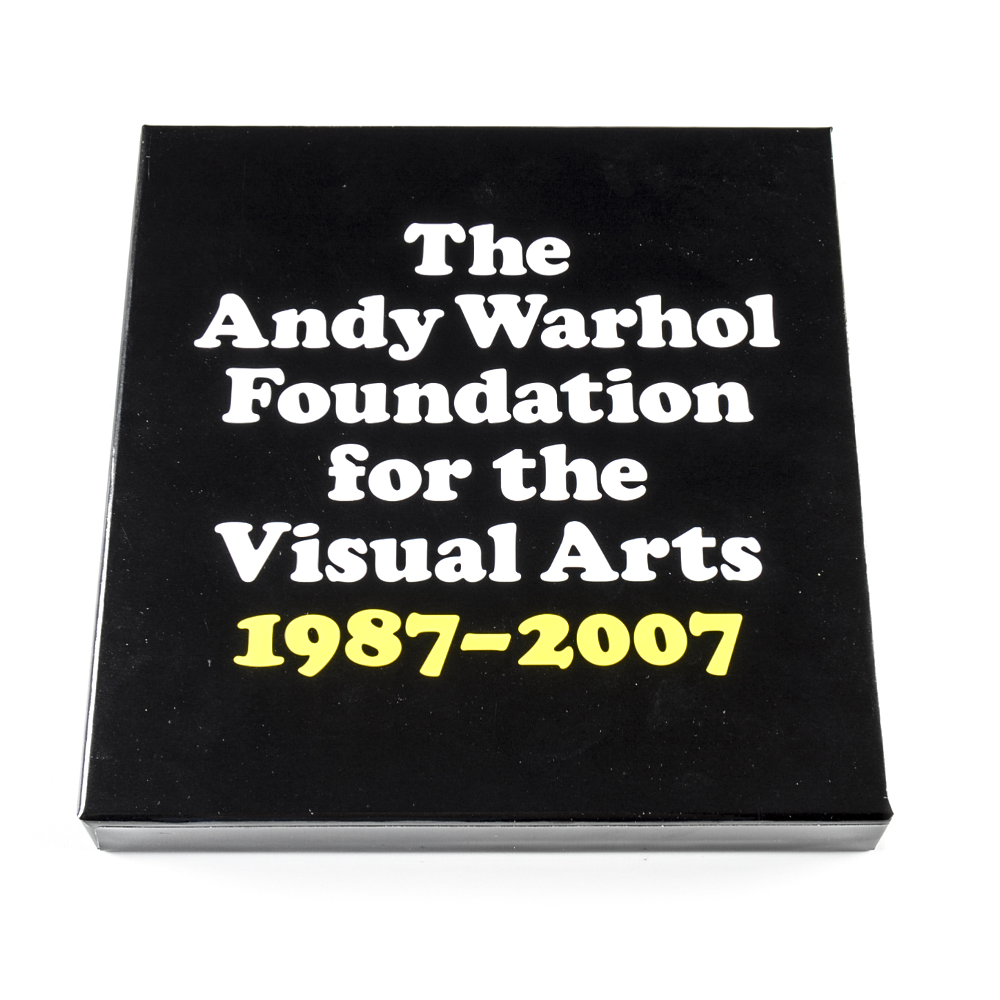 "The Andy Warhol Foundation for the Visual Arts 1987-2007 Twenty Year Anniversary Annual Report" Box Set