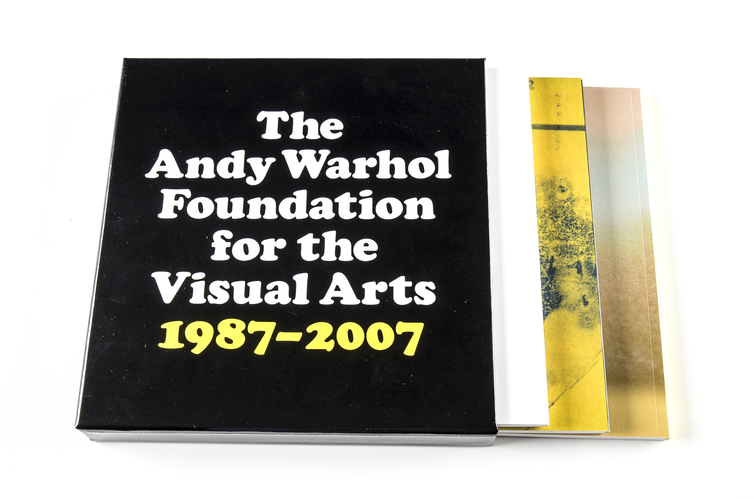 "The Andy Warhol Foundation for the Visual Arts 1987-2007 Twenty Year Anniversary Annual Report" Box Set