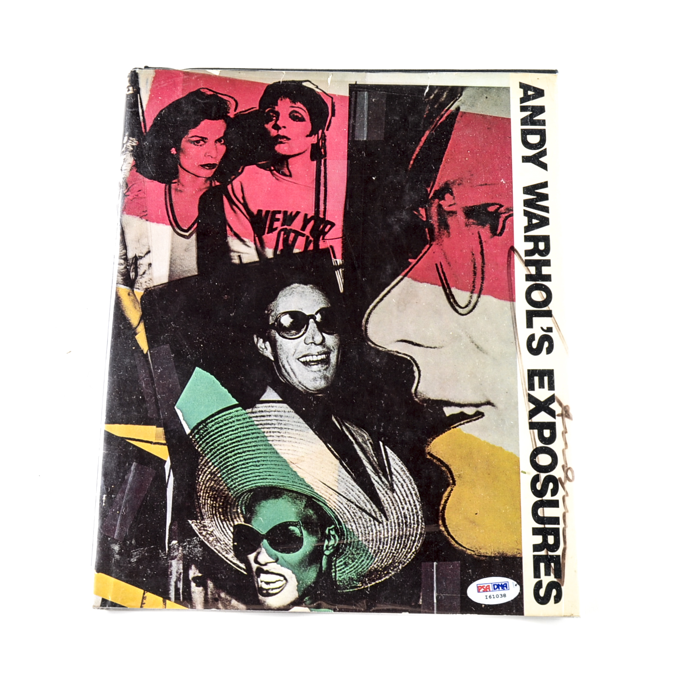 "Andy Warhol's Exposures" First Printing Hardcover Signed by Warhol