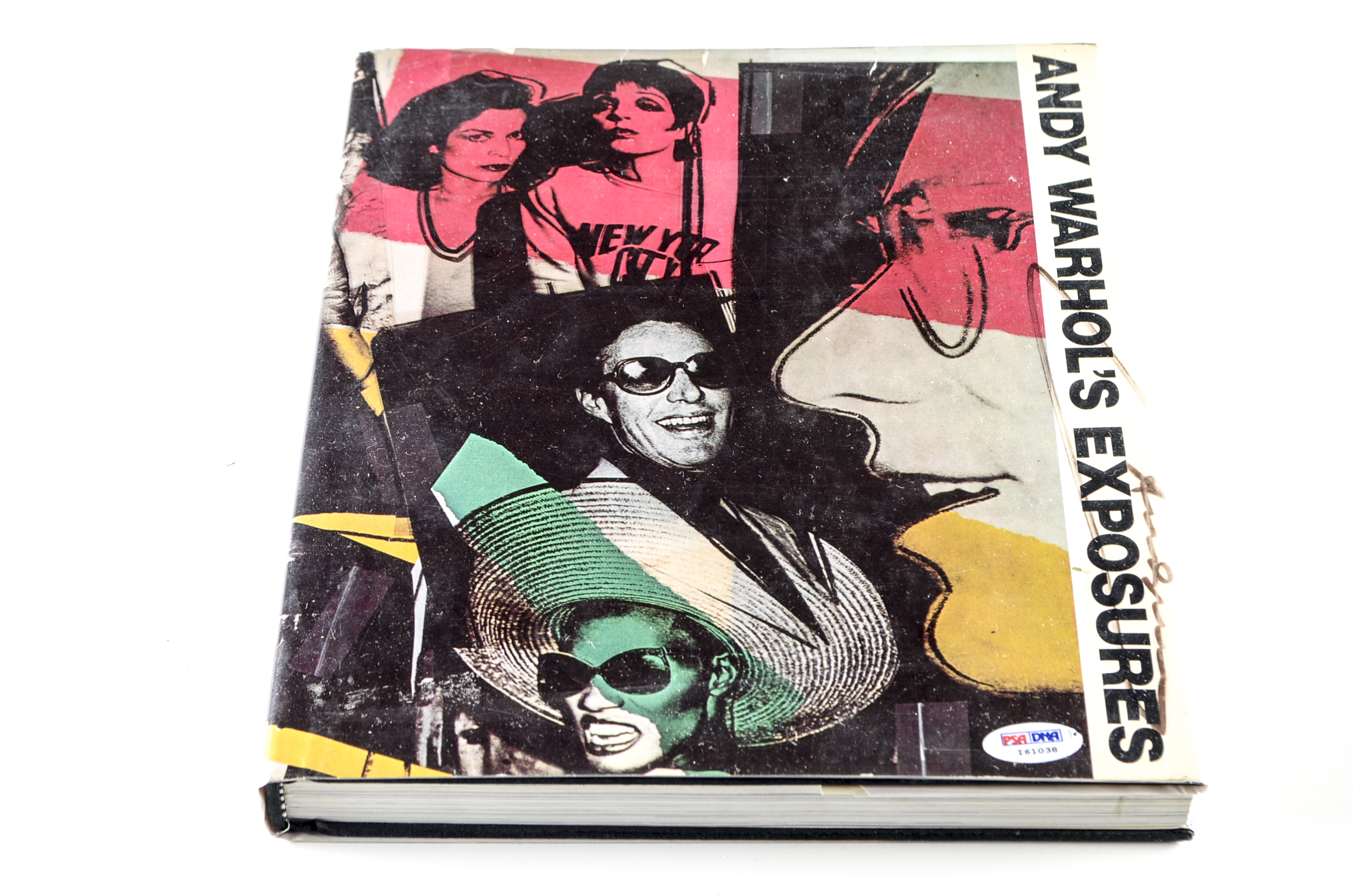 "Andy Warhol's Exposures" First Printing Hardcover Signed by Warhol